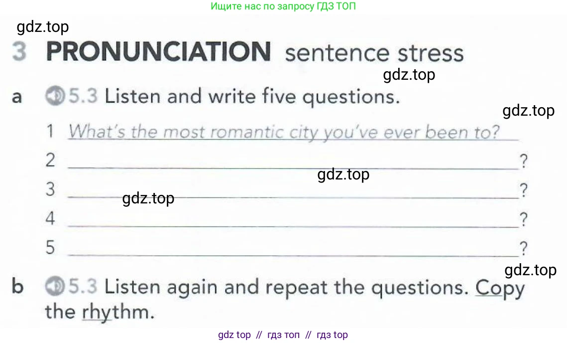 Английский язык (english), 5-11 класс Рабочая тетрадь (workbook), авторы: Latham-Koenig Christina, Oxenden Clive, Lambert Jerry, Seligson Paul, Duckworth Michael, издательство Oxford University Press, Москва, 2019, страница 35, номер 3, Условие