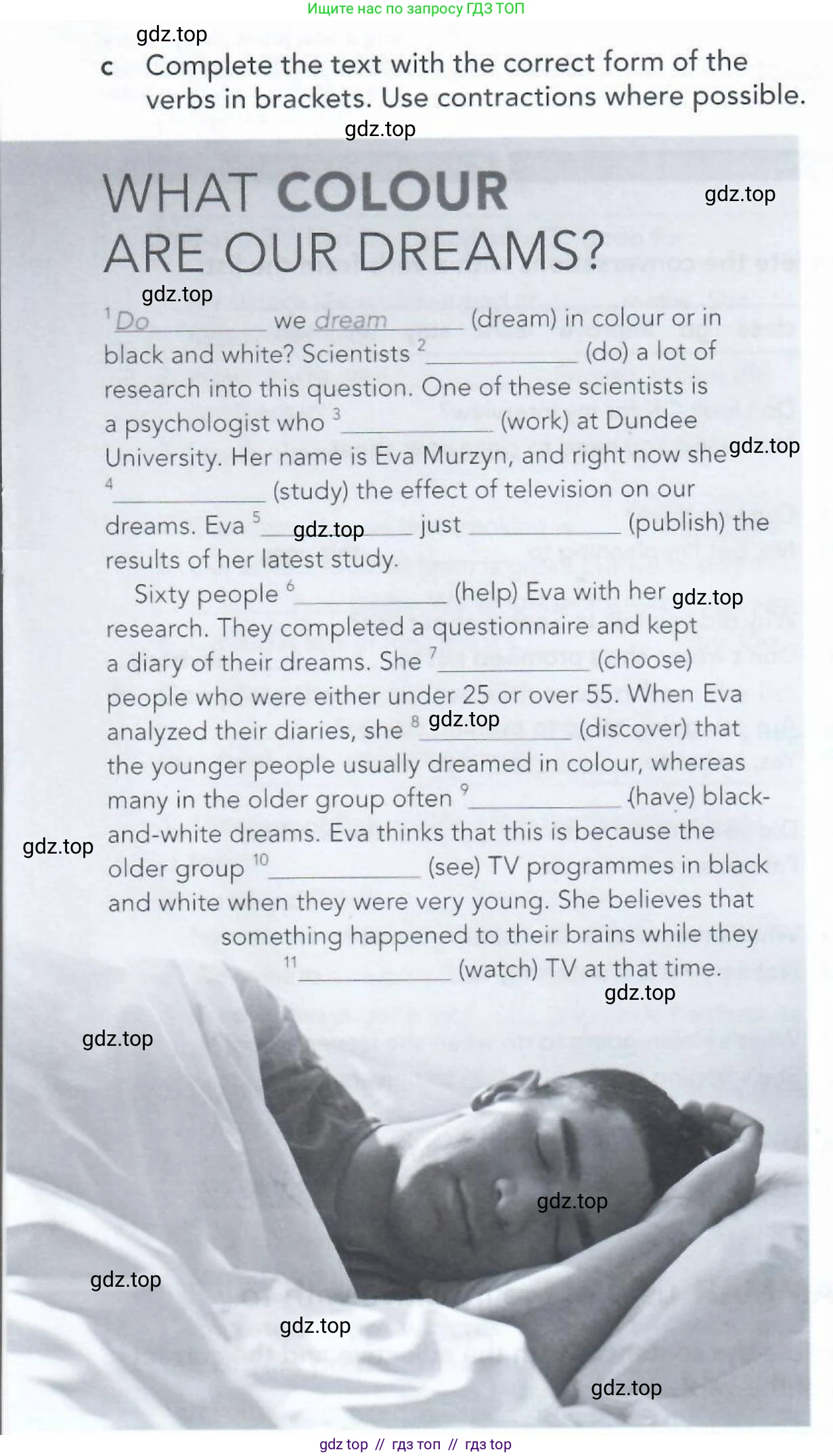 Английский язык (english), 5-11 класс Рабочая тетрадь (workbook), авторы: Latham-Koenig Christina, Oxenden Clive, Lambert Jerry, Seligson Paul, Duckworth Michael, издательство Oxford University Press, Москва, 2019, страница 44, номер 1, Условие (продолжение 2)