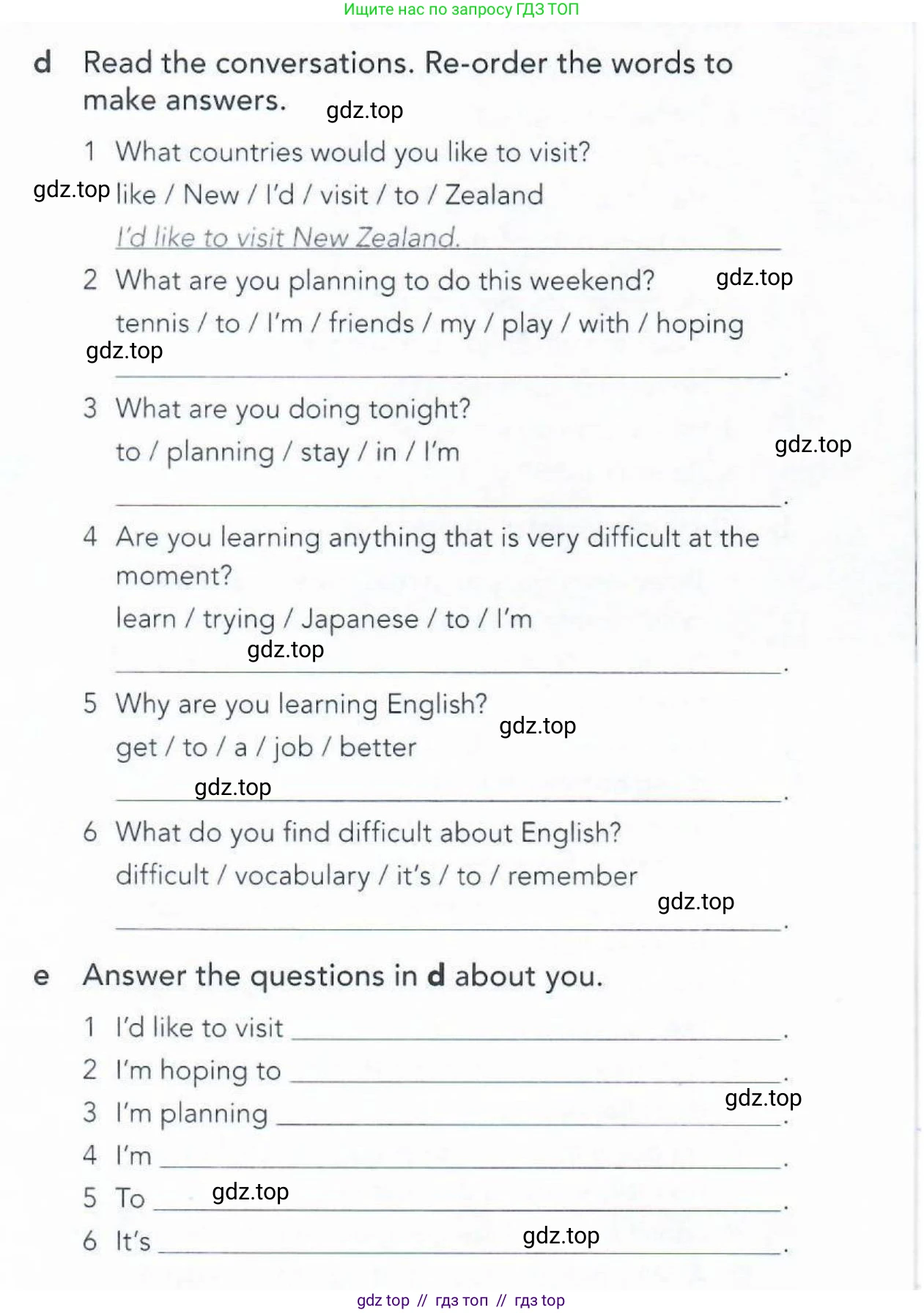 Английский язык (english), 5-11 класс Рабочая тетрадь (workbook), авторы: Latham-Koenig Christina, Oxenden Clive, Lambert Jerry, Seligson Paul, Duckworth Michael, издательство Oxford University Press, Москва, 2019, страница 46, номер 2, Условие (продолжение 3)