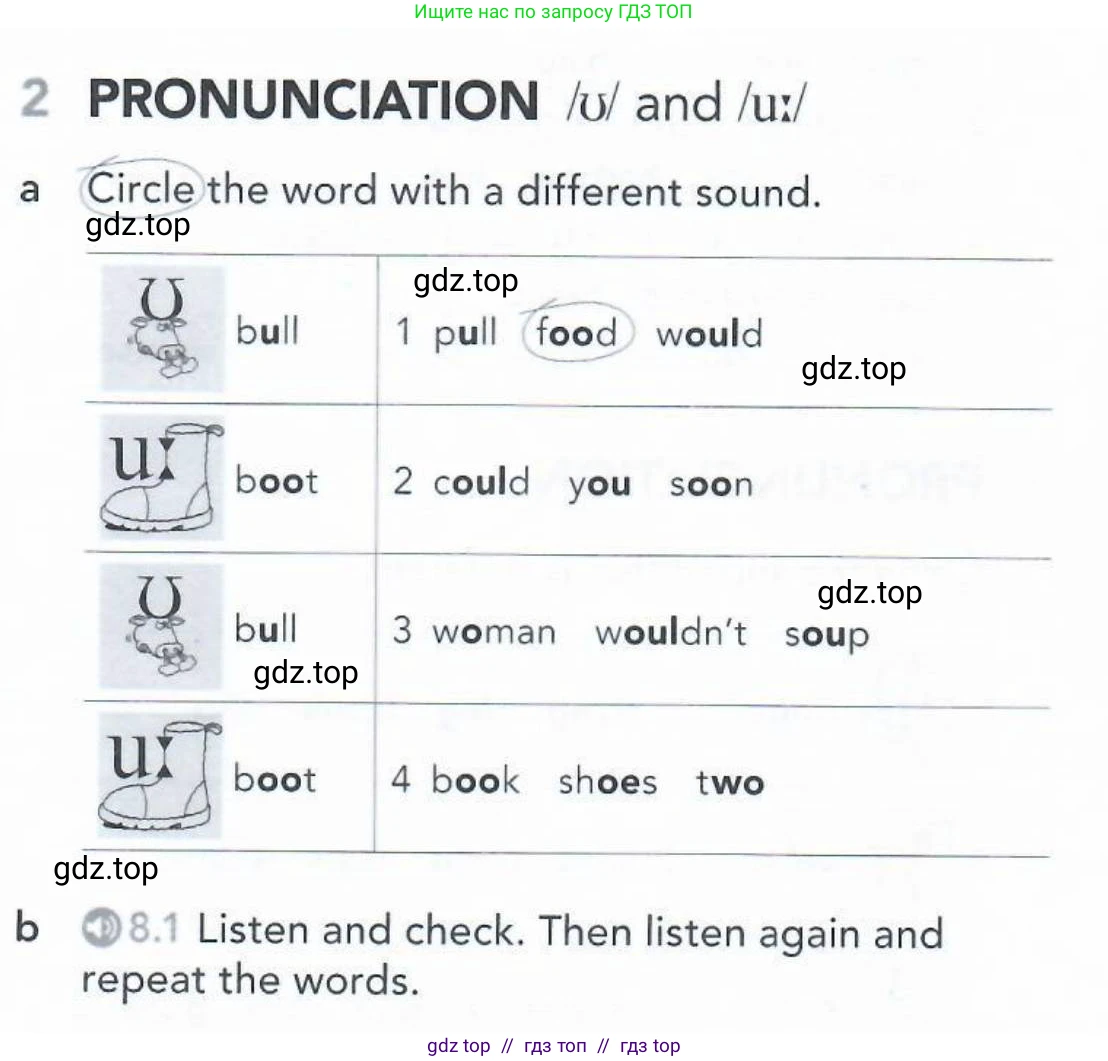 Английский язык (english), 5-11 класс Рабочая тетрадь (workbook), авторы: Latham-Koenig Christina, Oxenden Clive, Lambert Jerry, Seligson Paul, Duckworth Michael, издательство Oxford University Press, Москва, 2019, страница 54, номер 2, Условие