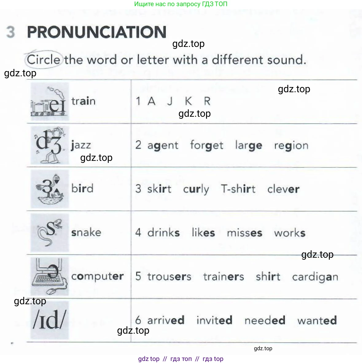 Английский язык (english), 5-11 класс Рабочая тетрадь (workbook), авторы: Latham-Koenig Christina, Oxenden Clive, Lambert Jerry, Seligson Paul, Duckworth Michael, издательство Oxford University Press, Москва, 2019, страница 25, номер 3, Условие