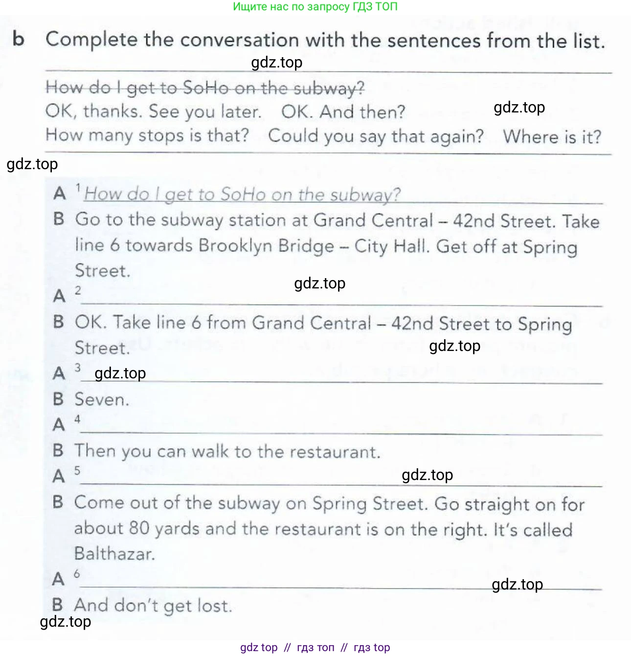 Английский язык (english), 5-11 класс Рабочая тетрадь (workbook), авторы: Latham-Koenig Christina, Oxenden Clive, Lambert Jerry, Seligson Paul, Duckworth Michael, издательство Oxford University Press, Москва, 2019, страница 66, номер 2, Условие (продолжение 2)