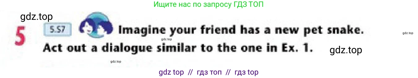 Английский язык (english), 5 класс Учебник (Student's book), авторы: Эванс Вирджиния (Evans Virginia), Дули Дженни (Dooley Jenny), Оби Боб (Obee Bob), издательство Express Publishing, Алматы, 2017, голубого цвета, страница 92, номер 5, Условие