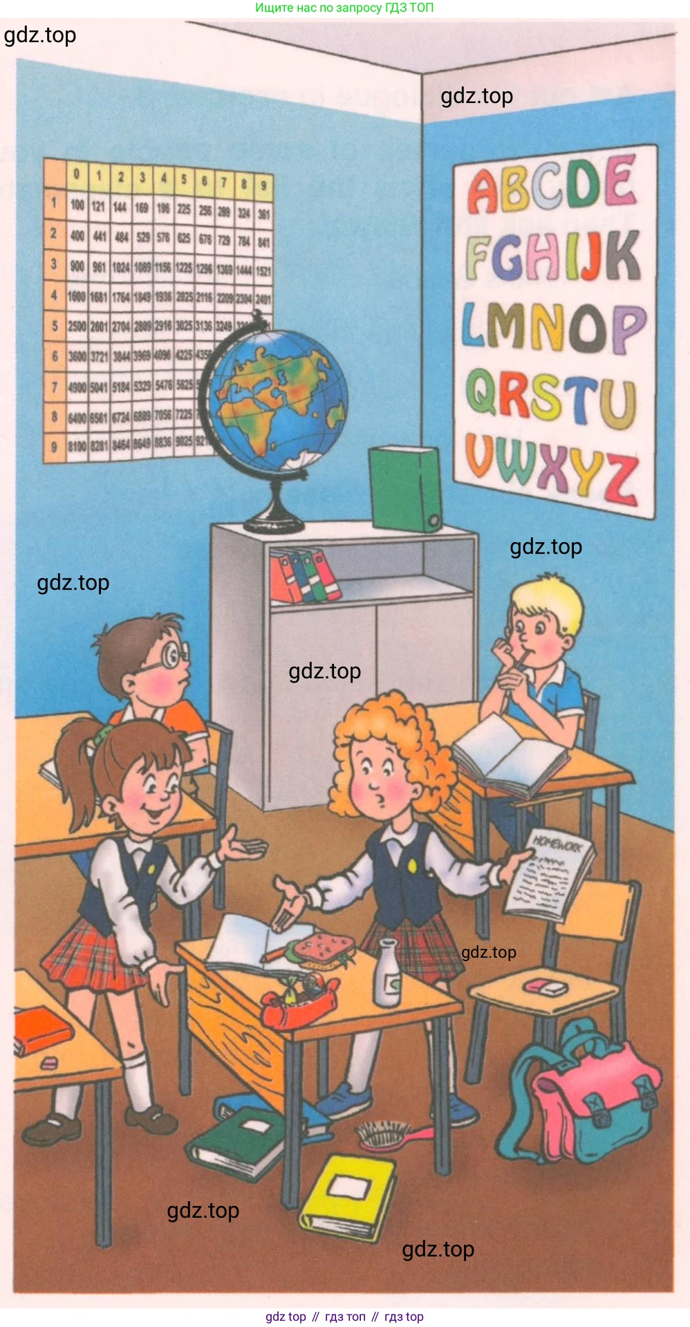 ГДЗ Английский язык (english), 5 класс Учебник (Student's book), авторы: Комарова Юлия Александровна, Ларионова Ирина Владимировна, издательство Русское слово, Москва, 2021, розового цвета, страница 8, номер 3, Условие (продолжение 2)