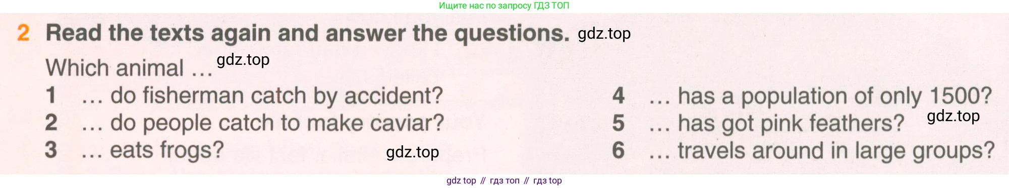 ГДЗ Английский язык (english), 5 класс Учебник (Student's book), авторы: Комарова Юлия Александровна, Ларионова Ирина Владимировна, издательство Русское слово, Москва, 2021, розового цвета, страница 72, номер 2, Условие
