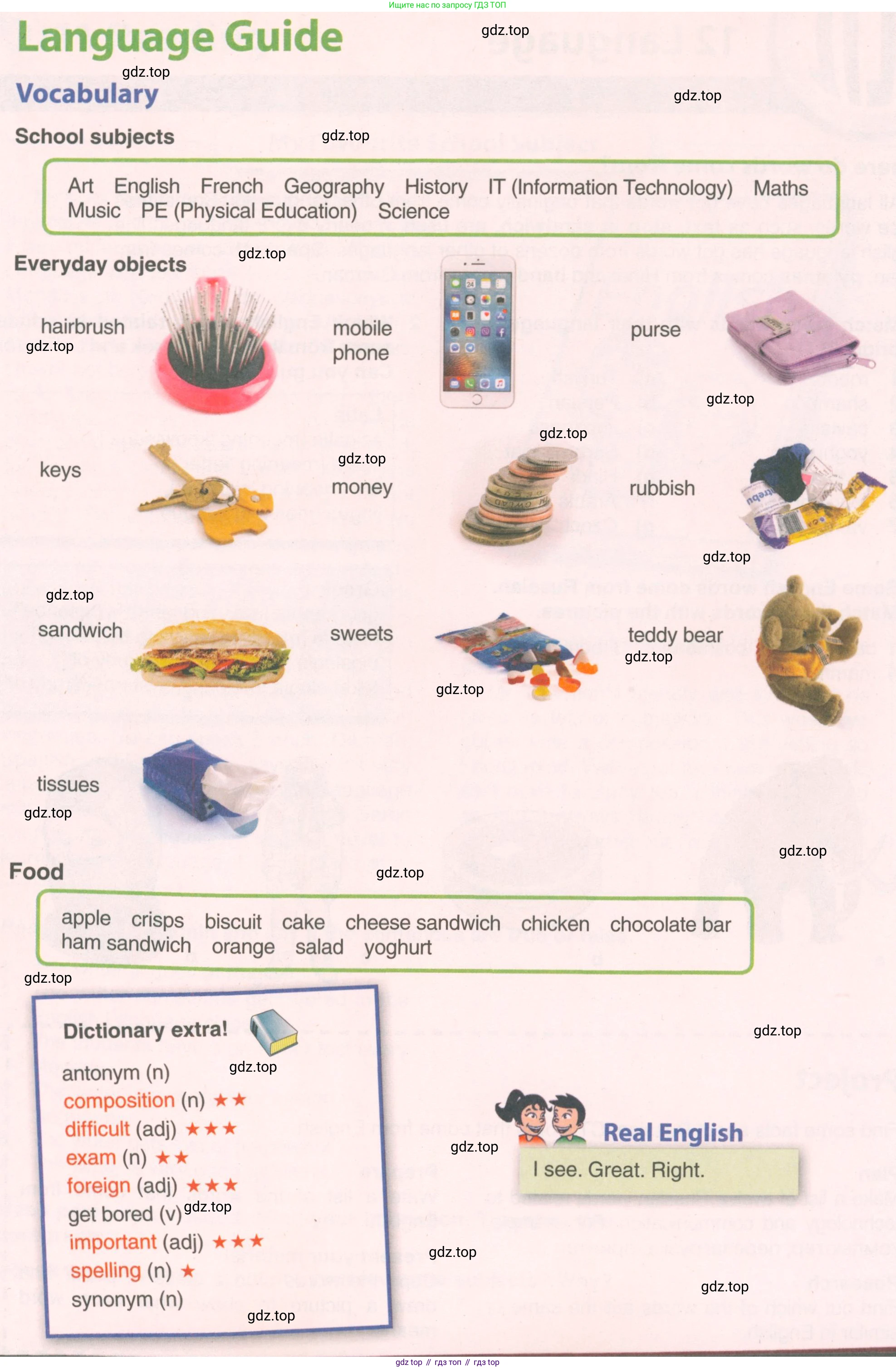 ГДЗ Английский язык (english), 5 класс Учебник (Student's book), авторы: Комарова Юлия Александровна, Ларионова Ирина Владимировна, издательство Русское слово, Москва, 2021, розового цвета, страница 30, Условие