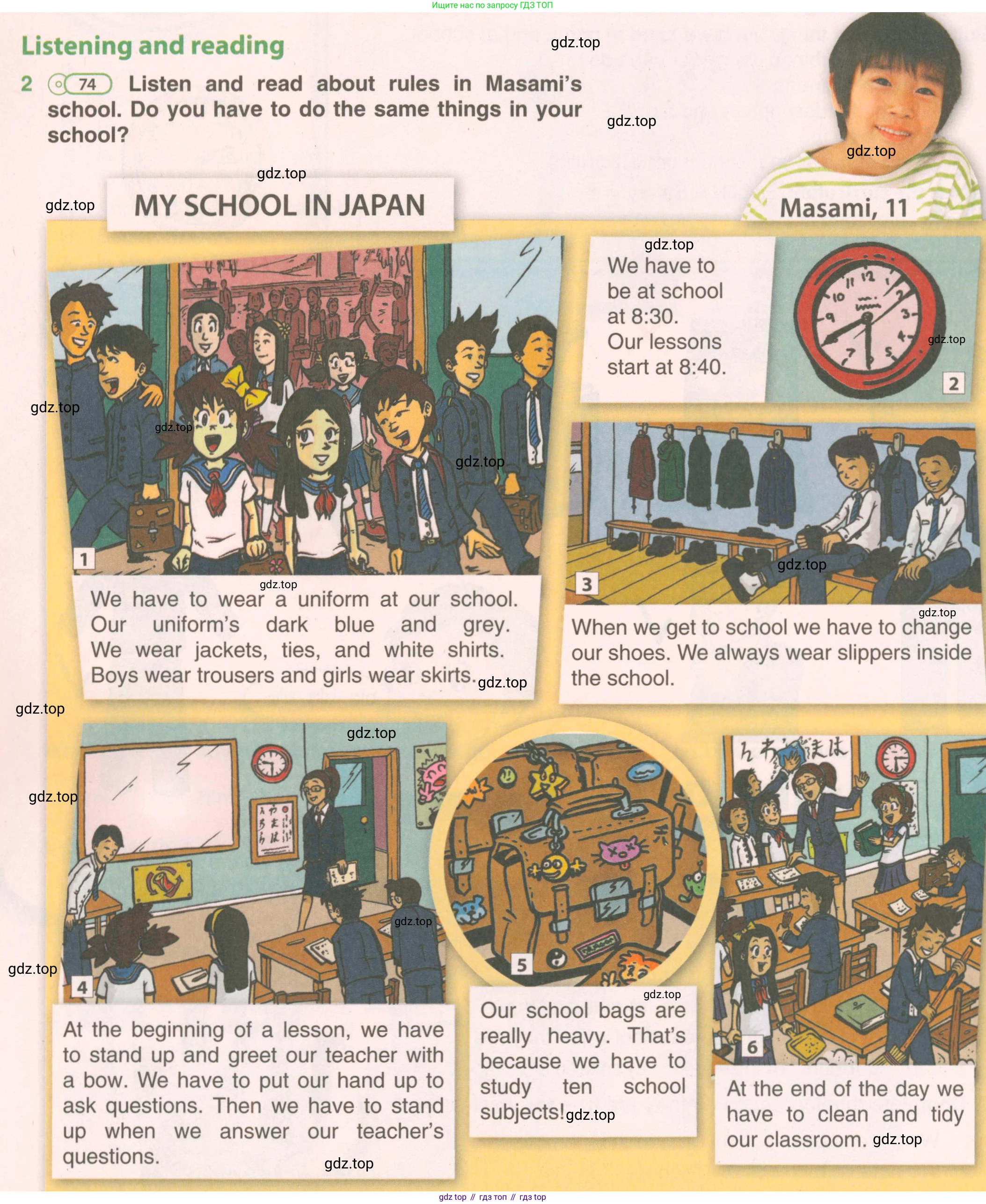 ГДЗ Английский язык (english), 5 класс Учебник (Student's book), авторы: Комарова Юлия Александровна, Ларионова Ирина Владимировна, издательство Русское слово, Москва, 2021, розового цвета, страница 78, номер 2, Условие