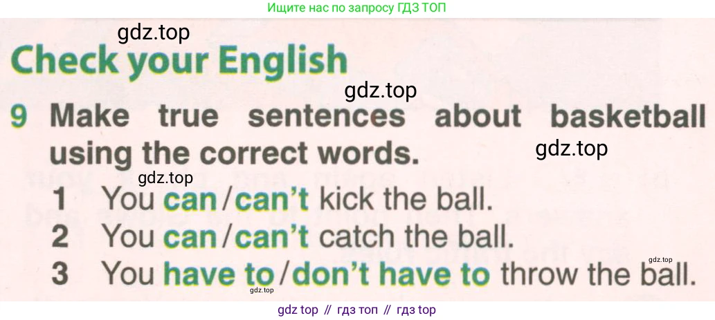 ГДЗ Английский язык (english), 5 класс Учебник (Student's book), авторы: Комарова Юлия Александровна, Ларионова Ирина Владимировна, издательство Русское слово, Москва, 2021, розового цвета, страница 81, номер 9, Условие