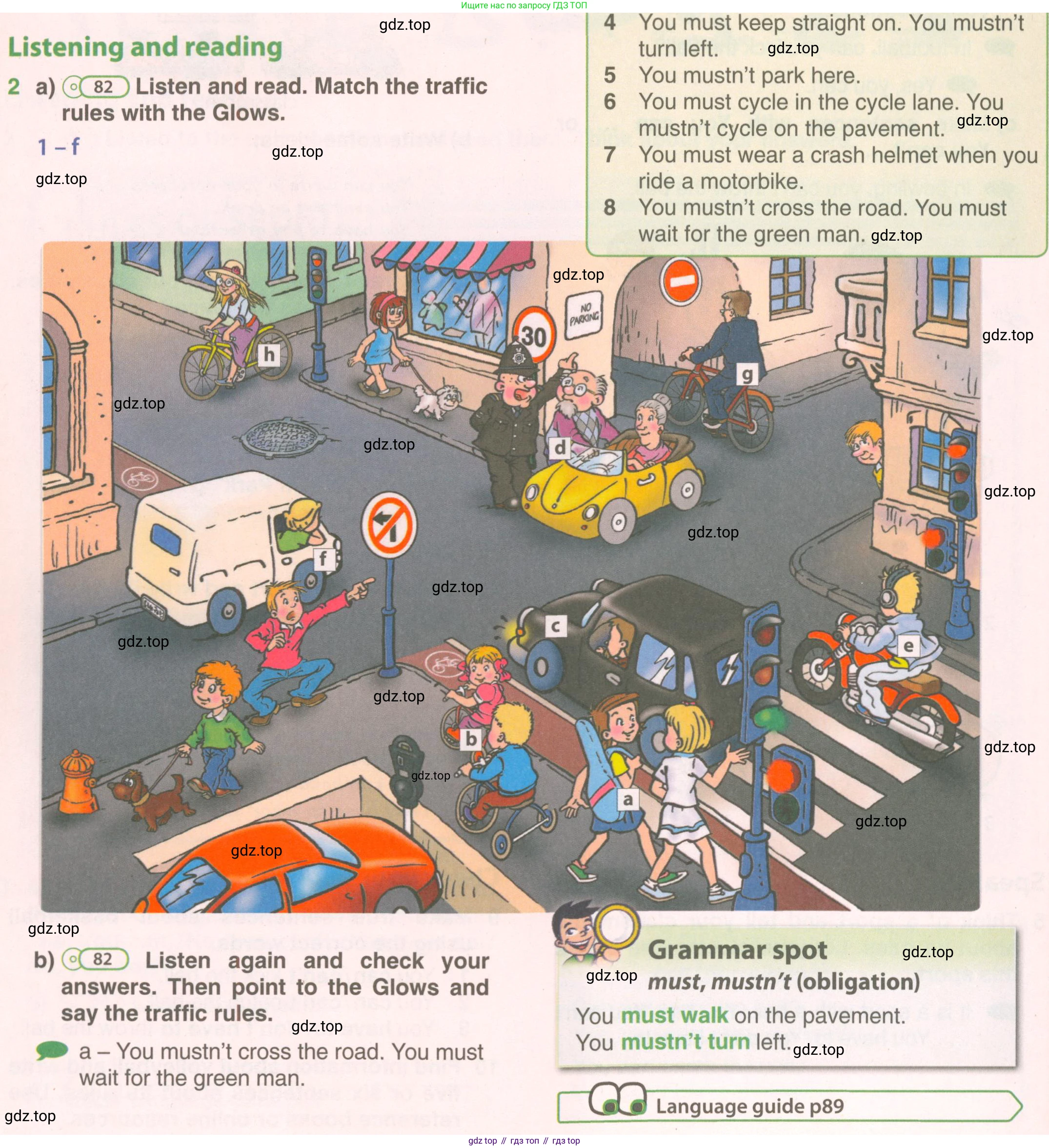 ГДЗ Английский язык (english), 5 класс Учебник (Student's book), авторы: Комарова Юлия Александровна, Ларионова Ирина Владимировна, издательство Русское слово, Москва, 2021, розового цвета, страница 82, номер 2, Условие