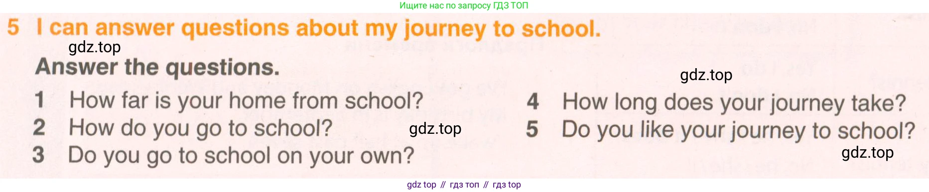 ГДЗ Английский язык (english), 5 класс Учебник (Student's book), авторы: Комарова Юлия Александровна, Ларионова Ирина Владимировна, издательство Русское слово, Москва, 2021, розового цвета, страница 46, номер 5, Условие