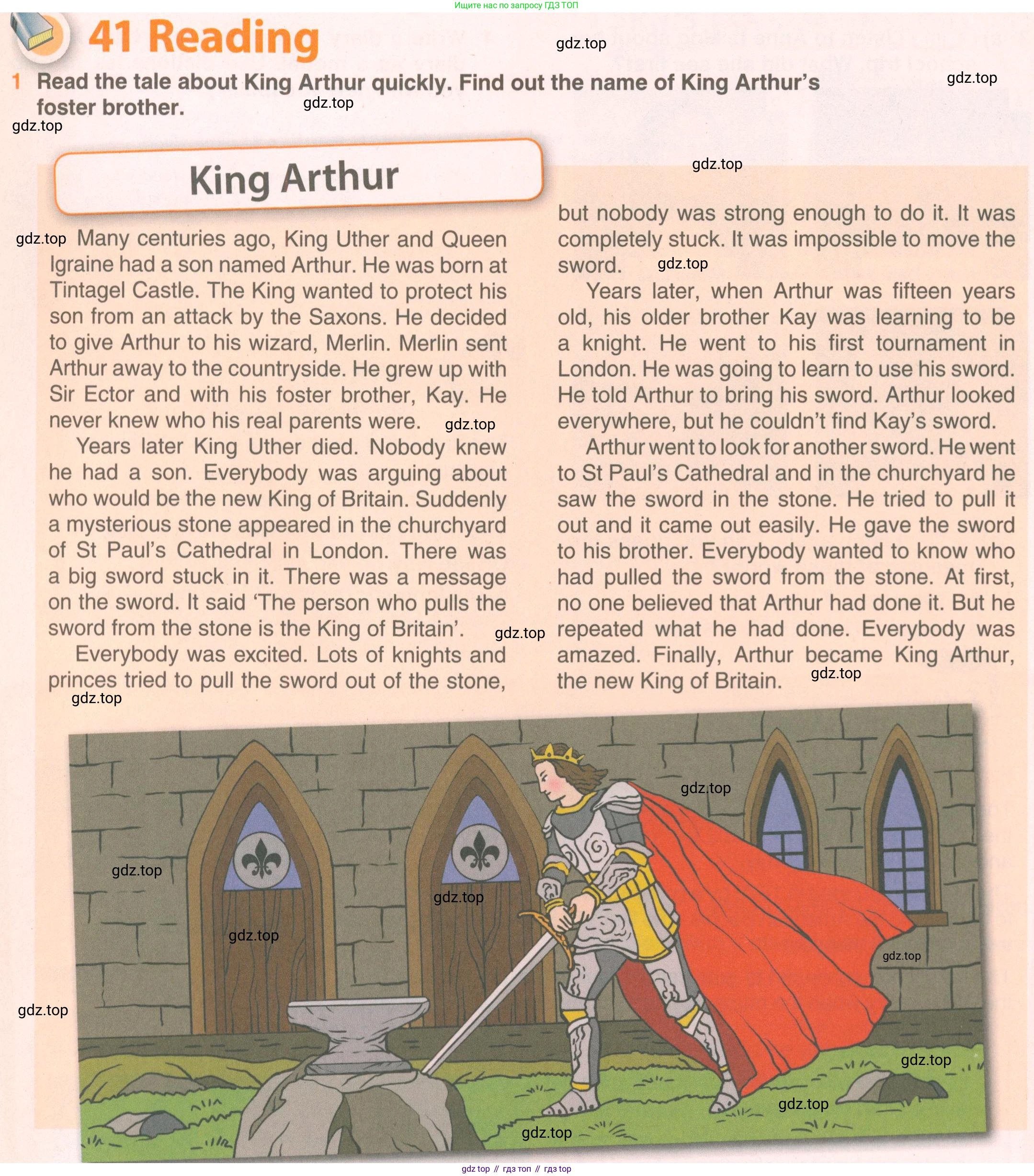 ГДЗ Английский язык (english), 5 класс Учебник (Student's book), авторы: Комарова Юлия Александровна, Ларионова Ирина Владимировна, издательство Русское слово, Москва, 2021, розового цвета, страница 102, номер 1, Условие