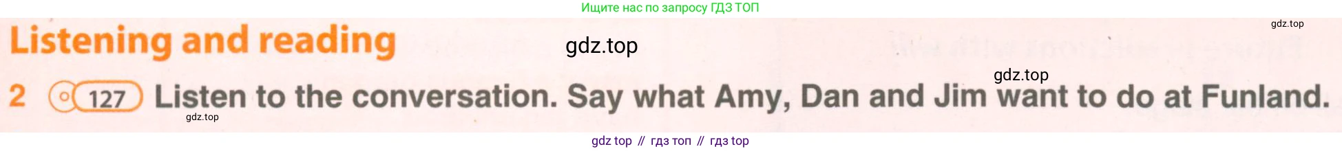 ГДЗ Английский язык (english), 5 класс Учебник (Student's book), авторы: Комарова Юлия Александровна, Ларионова Ирина Владимировна, издательство Русское слово, Москва, 2021, розового цвета, страница 126, номер 2, Условие