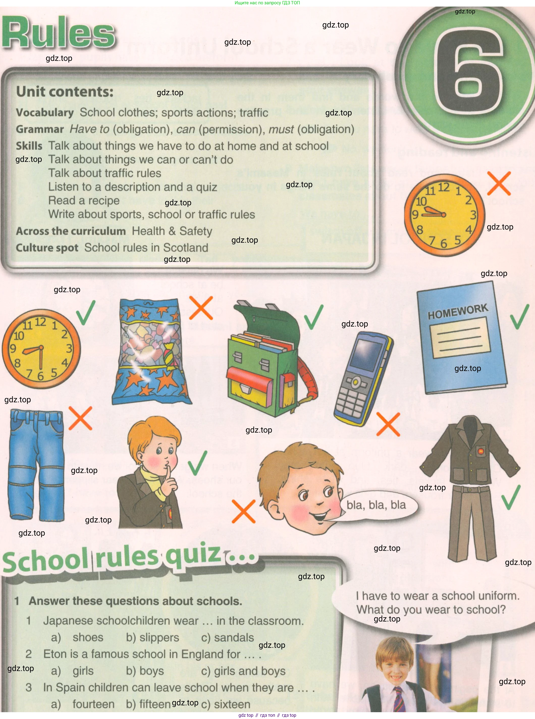 ГДЗ Английский язык (english), 5 класс Учебник (Student's book), авторы: Комарова Юлия Александровна, Ларионова Ирина Владимировна, издательство Русское слово, Москва, 2021, розового цвета, страница 77, номер 1, Условие