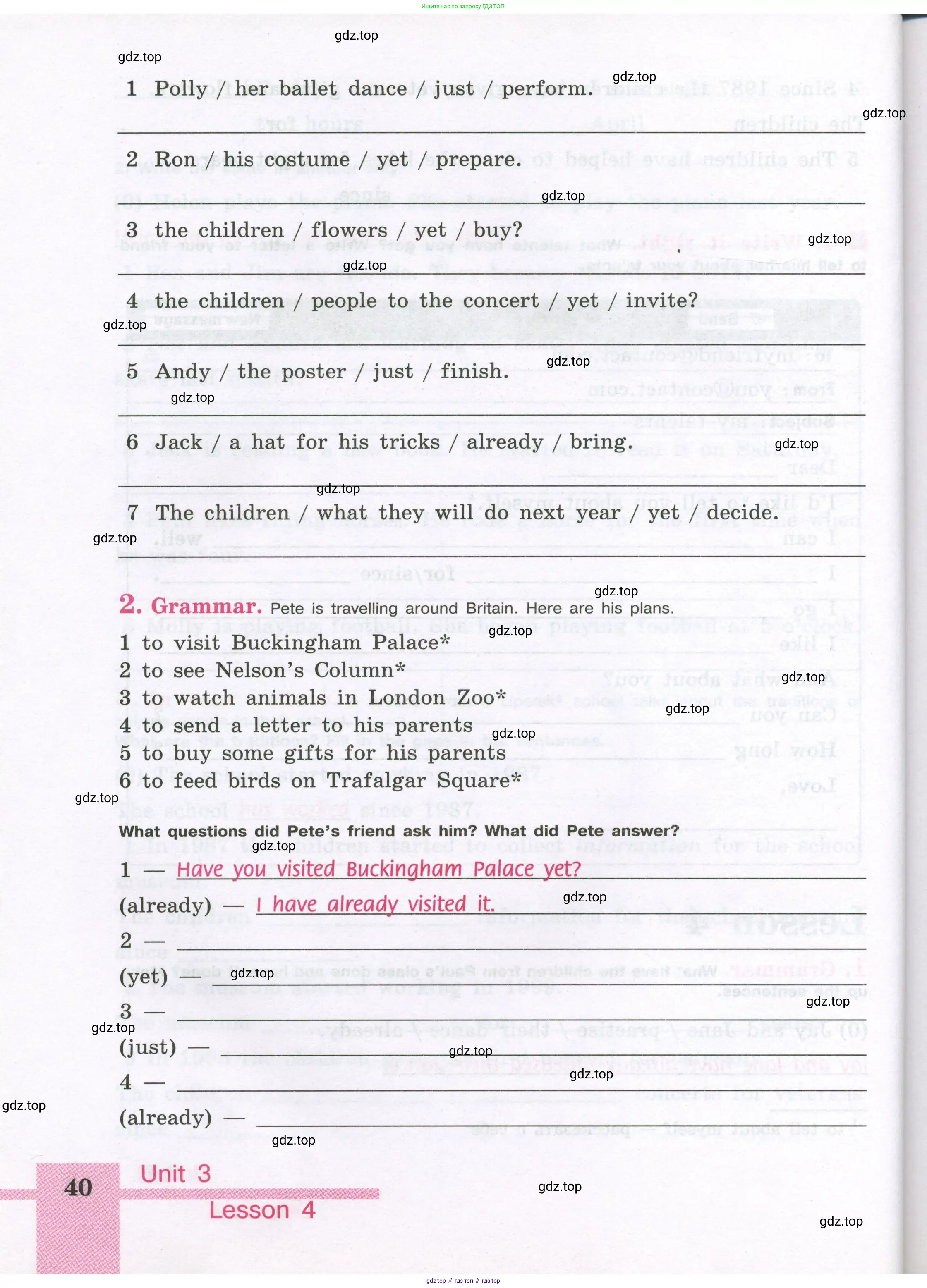 Английский язык (english), 5 класс рабочая тетрадь (activity book), авторы: Кузовлев Владимир Петрович (Kuzovlev Vladimir), Лапа Наталья Михайловна, Костина Ирина Павловна, Дуванова Ольга Викторовна, Кузнецова Елена Вячеславовна, издательство Просвещение, Москва, 2023, страница 40
