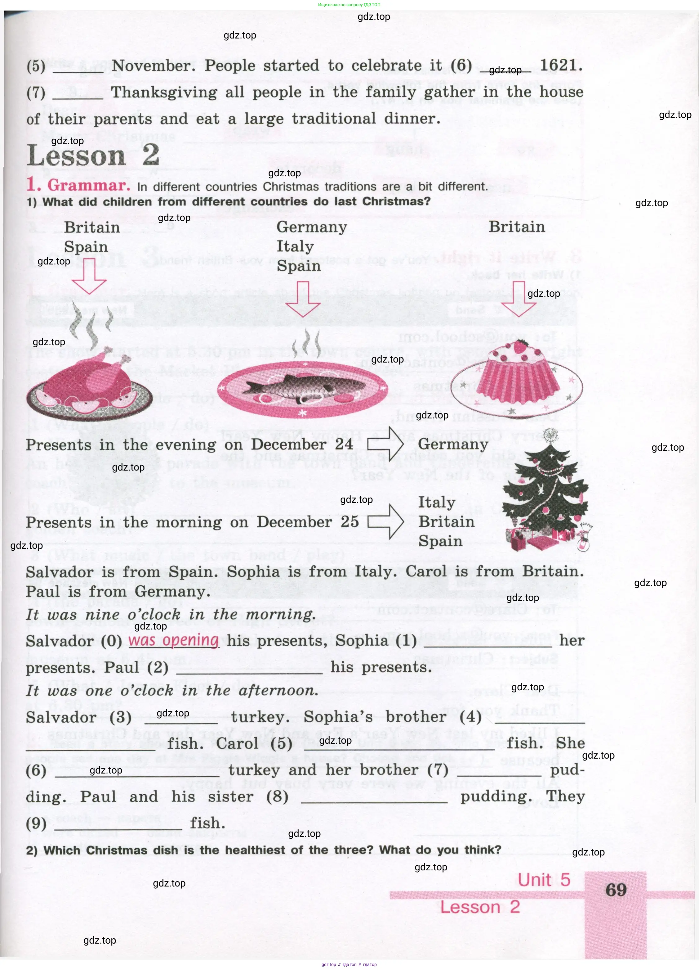 Английский язык (english), 5 класс рабочая тетрадь (activity book), авторы: Кузовлев Владимир Петрович (Kuzovlev Vladimir), Лапа Наталья Михайловна, Костина Ирина Павловна, Дуванова Ольга Викторовна, Кузнецова Елена Вячеславовна, издательство Просвещение, Москва, 2023, страница 69