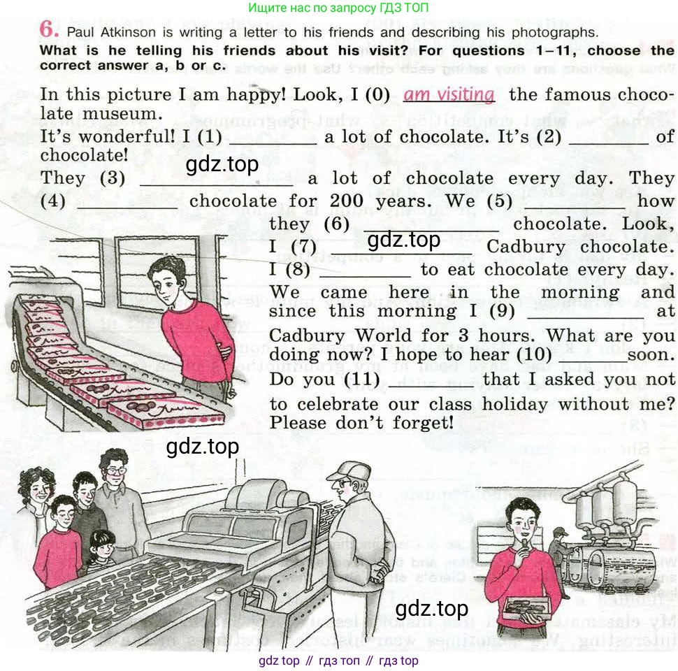Английский язык (english), 5 класс рабочая тетрадь (activity book), авторы: Кузовлев Владимир Петрович (Kuzovlev Vladimir), Лапа Наталья Михайловна, Костина Ирина Павловна, Дуванова Ольга Викторовна, Кузнецова Елена Вячеславовна, издательство Просвещение, Москва, 2023, страница 61, номер 6, Условие 2013