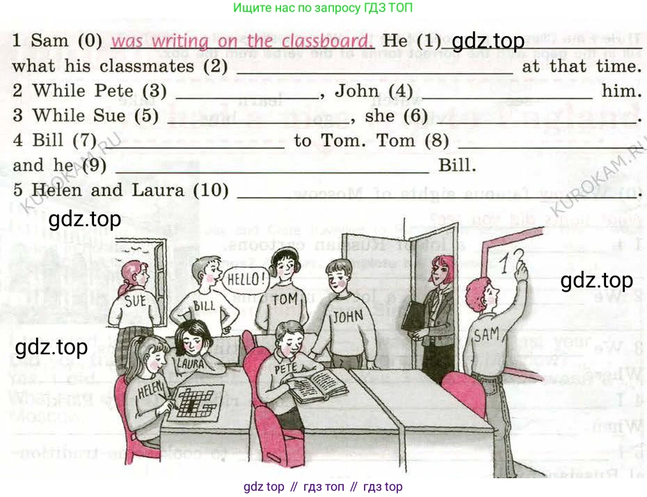 Английский язык (english), 5 класс рабочая тетрадь (activity book), авторы: Кузовлев Владимир Петрович (Kuzovlev Vladimir), Лапа Наталья Михайловна, Костина Ирина Павловна, Дуванова Ольга Викторовна, Кузнецова Елена Вячеславовна, издательство Просвещение, Москва, 2023, страница 85, номер 1, Условие 2013 (продолжение 2)