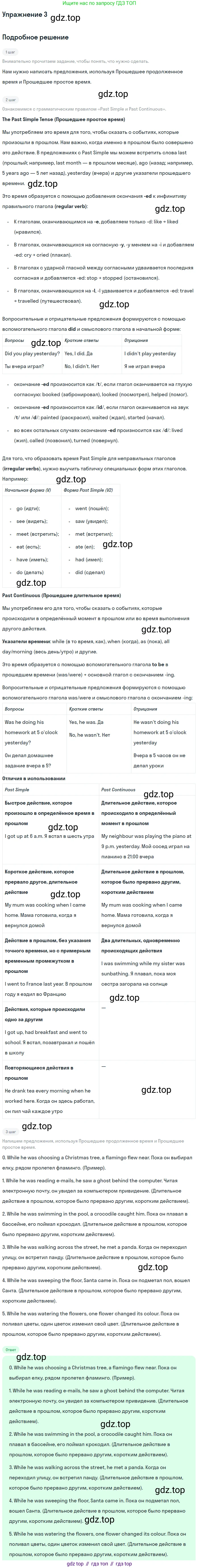 Английский язык (english), 5 класс рабочая тетрадь (activity book), авторы: Кузовлев Владимир Петрович (Kuzovlev Vladimir), Лапа Наталья Михайловна, Костина Ирина Павловна, Дуванова Ольга Викторовна, Кузнецова Елена Вячеславовна, издательство Просвещение, Москва, 2023, страница 73, номер 3, Решение (2013)