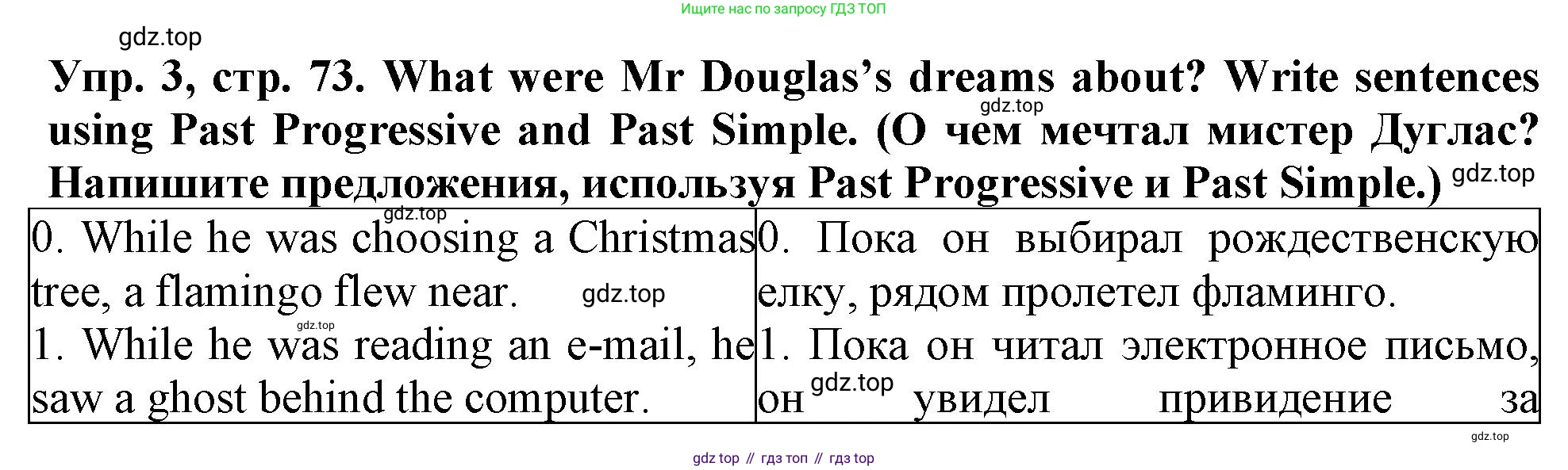 Английский язык (english), 5 класс рабочая тетрадь (activity book), авторы: Кузовлев Владимир Петрович (Kuzovlev Vladimir), Лапа Наталья Михайловна, Костина Ирина Павловна, Дуванова Ольга Викторовна, Кузнецова Елена Вячеславовна, издательство Просвещение, Москва, 2023, страница 73, номер 3, Решение 2023