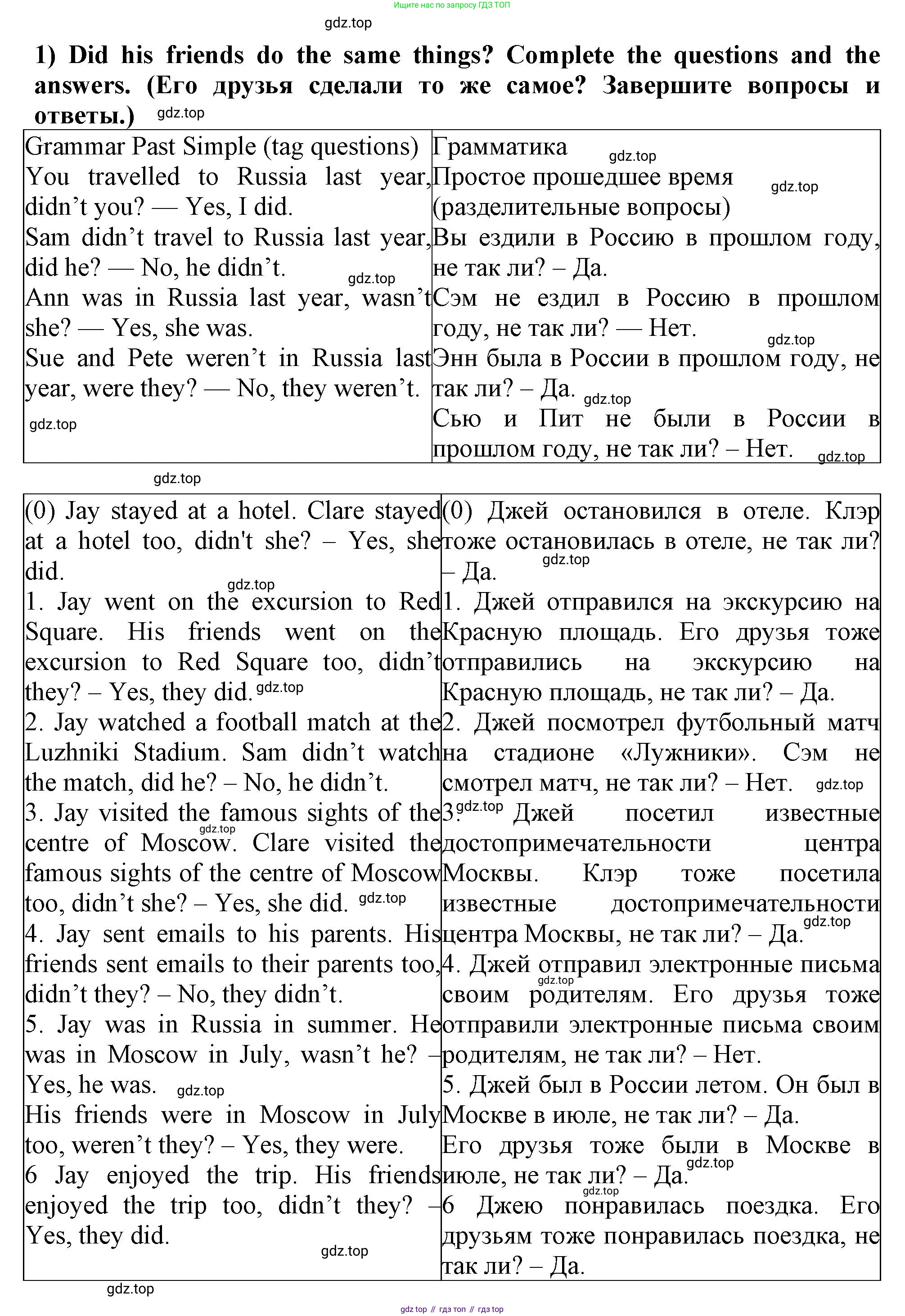Английский язык (english), 5 класс рабочая тетрадь (activity book), авторы: Кузовлев Владимир Петрович (Kuzovlev Vladimir), Лапа Наталья Михайловна, Костина Ирина Павловна, Дуванова Ольга Викторовна, Кузнецова Елена Вячеславовна, издательство Просвещение, Москва, 2023, страница 84, номер 1, Решение 2023 (продолжение 2)