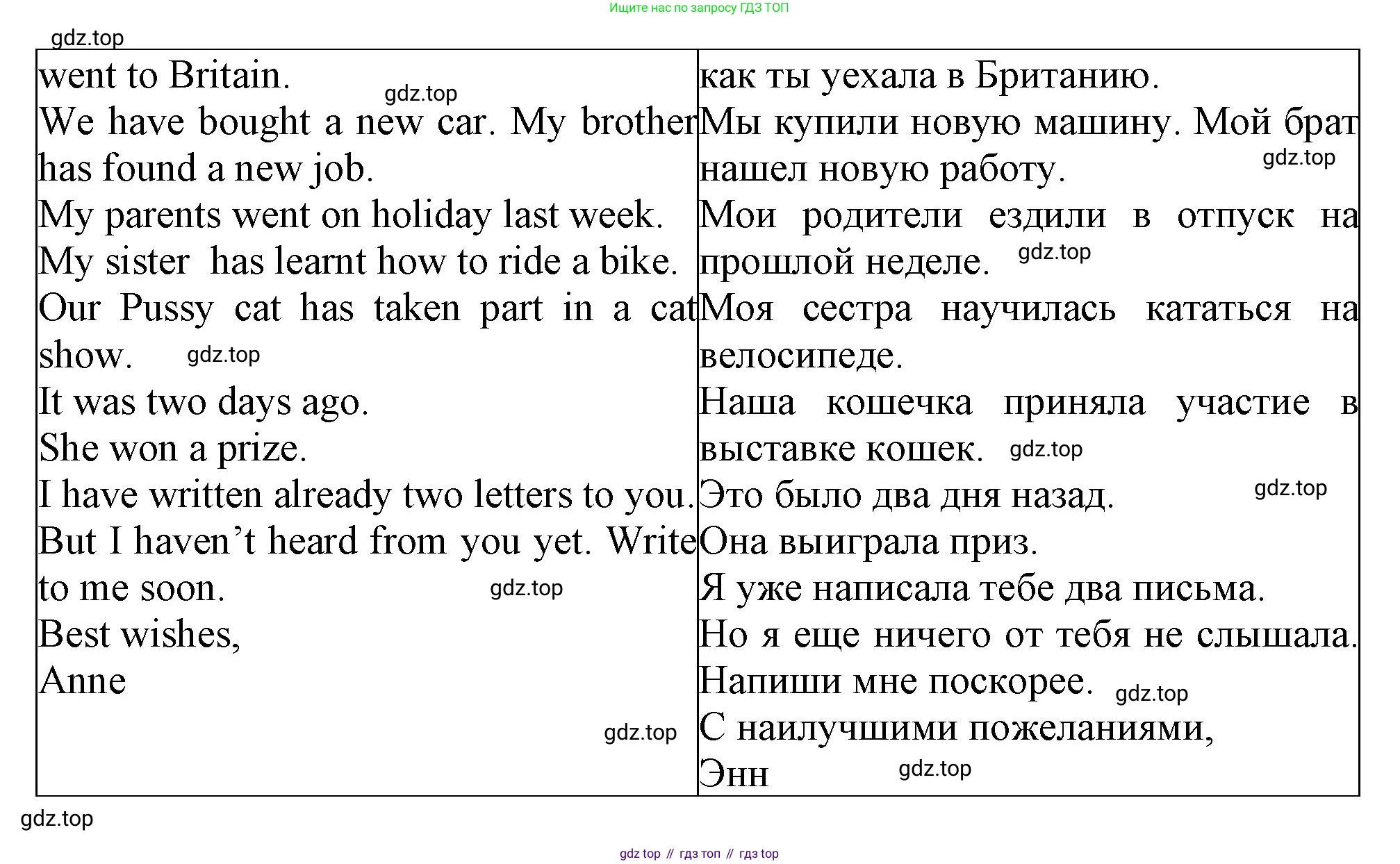 Английский язык (english), 5 класс рабочая тетрадь (activity book), авторы: Кузовлев Владимир Петрович (Kuzovlev Vladimir), Лапа Наталья Михайловна, Костина Ирина Павловна, Дуванова Ольга Викторовна, Кузнецова Елена Вячеславовна, издательство Просвещение, Москва, 2023, страница 92, номер 2, Решение 2023 (продолжение 3)
