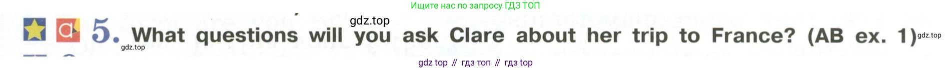 Английский язык (english), 5 класс Учебник (Student's book), авторы: Кузовлев Владимир Петрович (Kuzovlev Vladimir), Лапа Наталья Михайловна, Костина Ирина Павловна, Дуванова Ольга Викторовна, Кузнецова Елена Вячеславовна, издательство Просвещение, Москва, 2023, страница 15, номер 5, Условие
