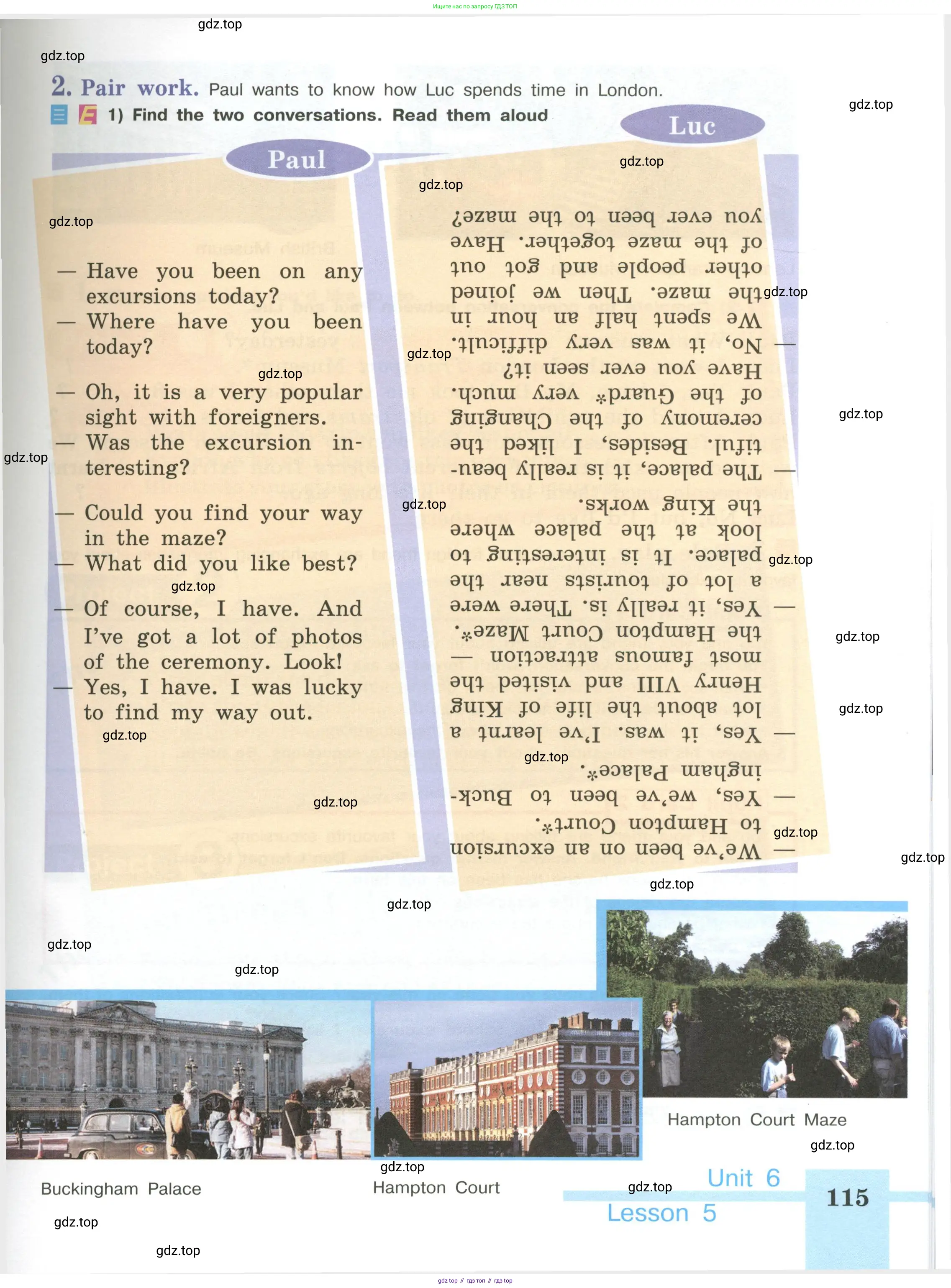 Английский язык (english), 5 класс Учебник (Student's book), авторы: Кузовлев Владимир Петрович (Kuzovlev Vladimir), Лапа Наталья Михайловна, Костина Ирина Павловна, Дуванова Ольга Викторовна, Кузнецова Елена Вячеславовна, издательство Просвещение, Москва, 2023, страница 115