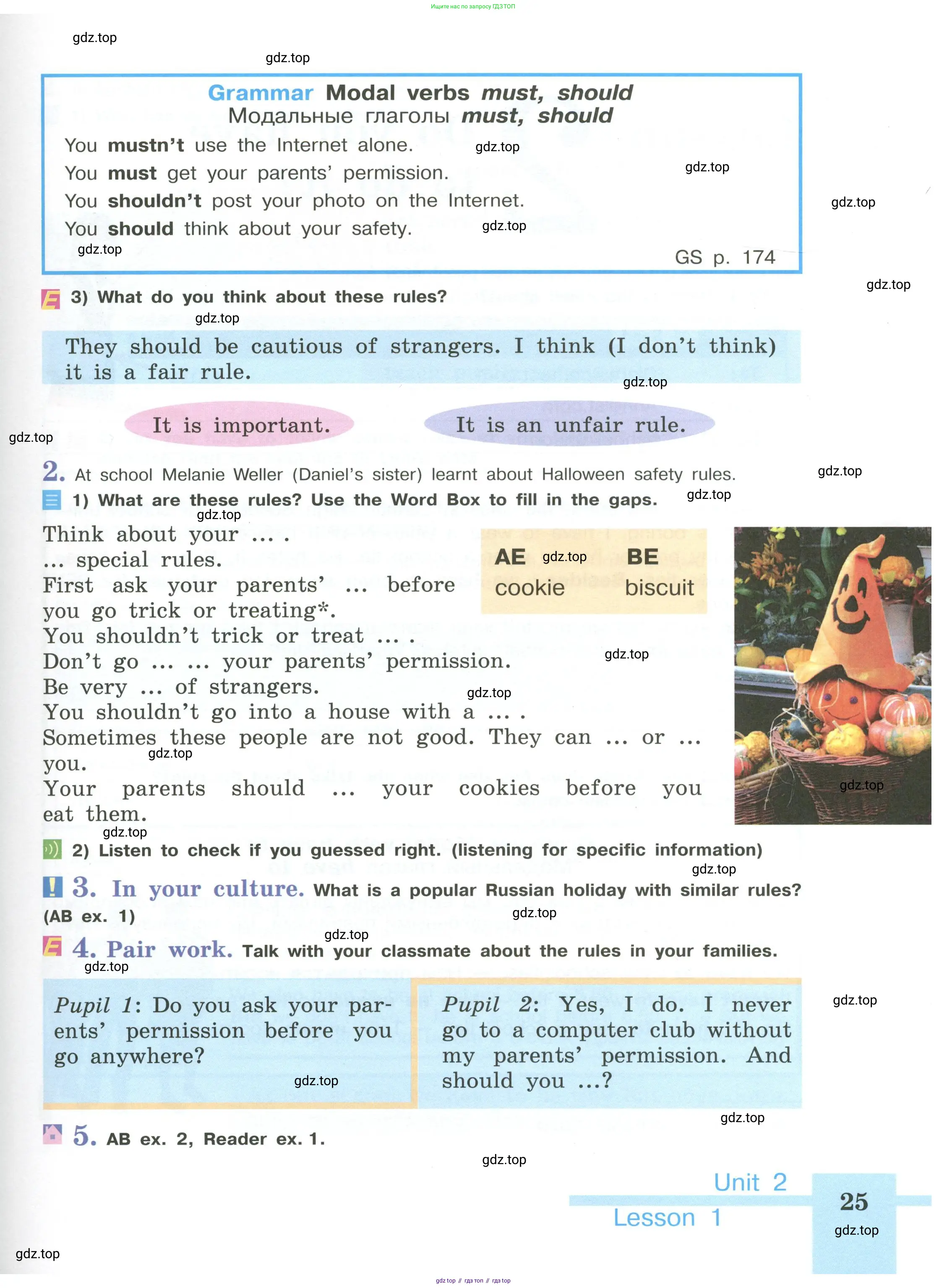 Английский язык (english), 5 класс Учебник (Student's book), авторы: Кузовлев Владимир Петрович (Kuzovlev Vladimir), Лапа Наталья Михайловна, Костина Ирина Павловна, Дуванова Ольга Викторовна, Кузнецова Елена Вячеславовна, издательство Просвещение, Москва, 2023, страница 25