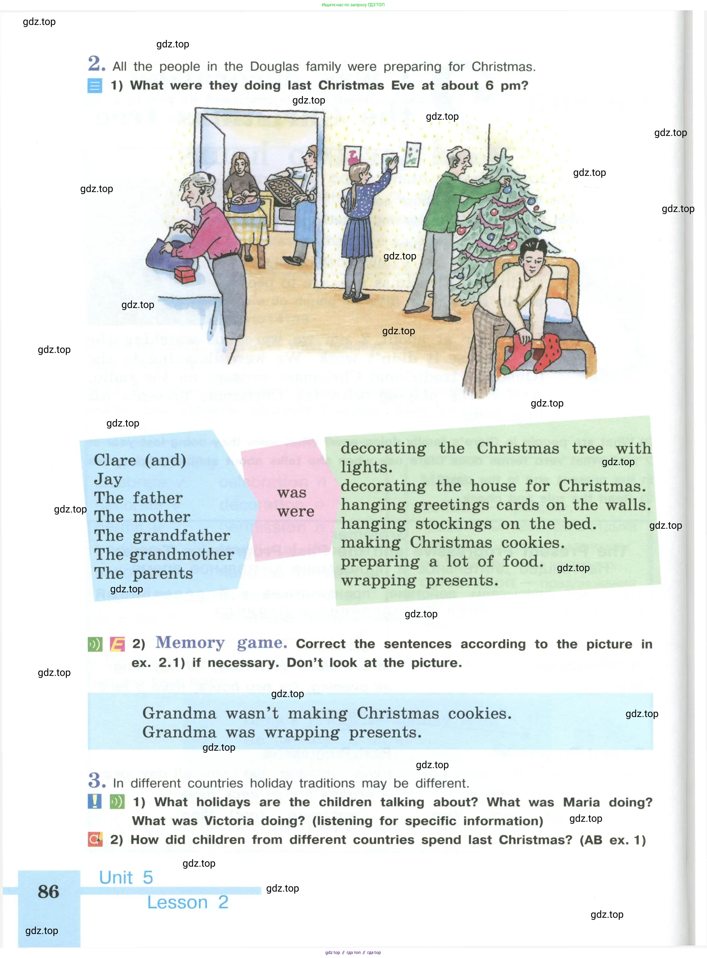 Английский язык (english), 5 класс Учебник (Student's book), авторы: Кузовлев Владимир Петрович (Kuzovlev Vladimir), Лапа Наталья Михайловна, Костина Ирина Павловна, Дуванова Ольга Викторовна, Кузнецова Елена Вячеславовна, издательство Просвещение, Москва, 2023, страница 86