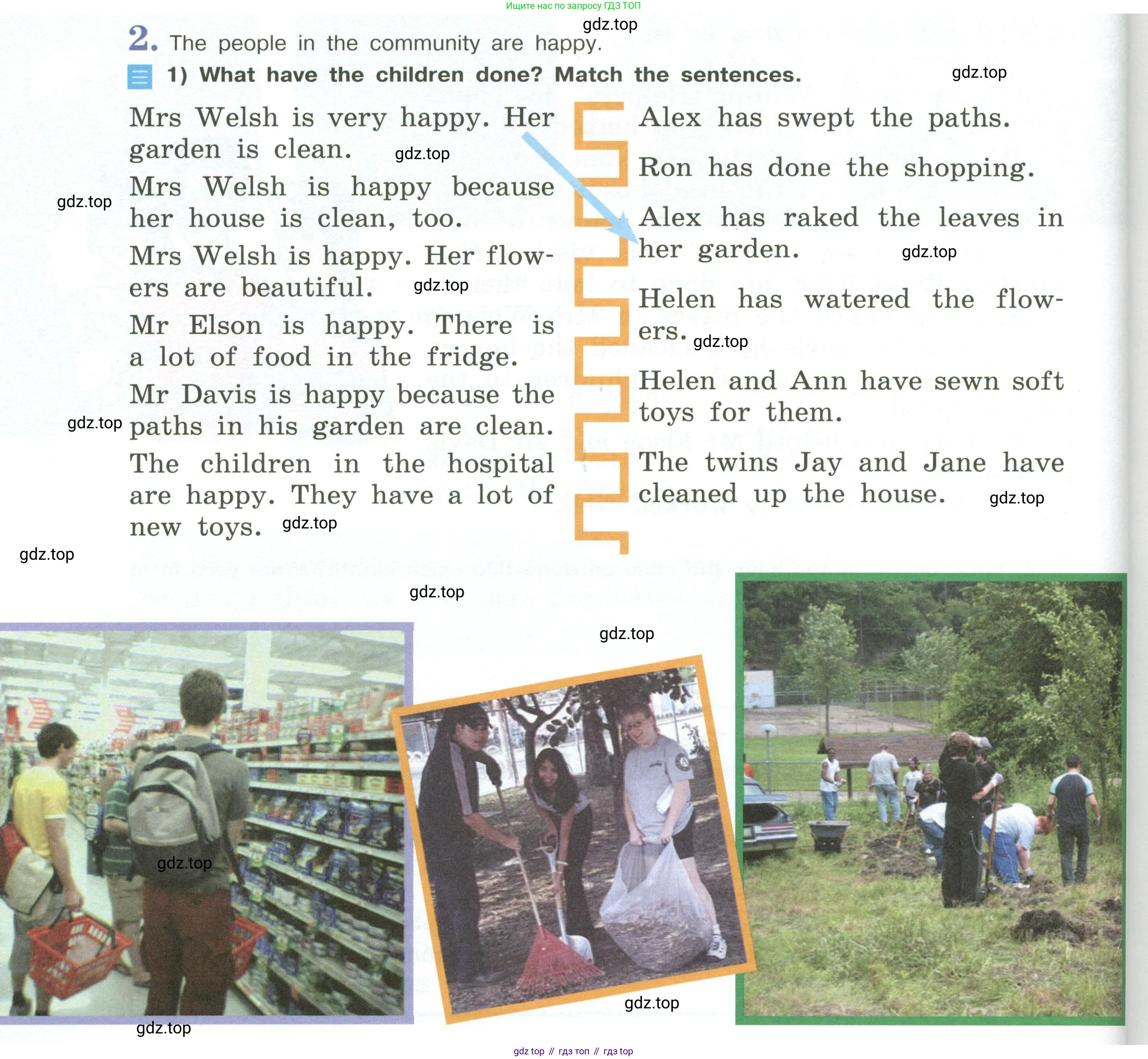 Английский язык (english), 5 класс Учебник (Student's book), авторы: Кузовлев Владимир Петрович (Kuzovlev Vladimir), Лапа Наталья Михайловна, Костина Ирина Павловна, Дуванова Ольга Викторовна, Кузнецова Елена Вячеславовна, издательство Просвещение, Москва, 2023, страница 44, номер 2, Условие