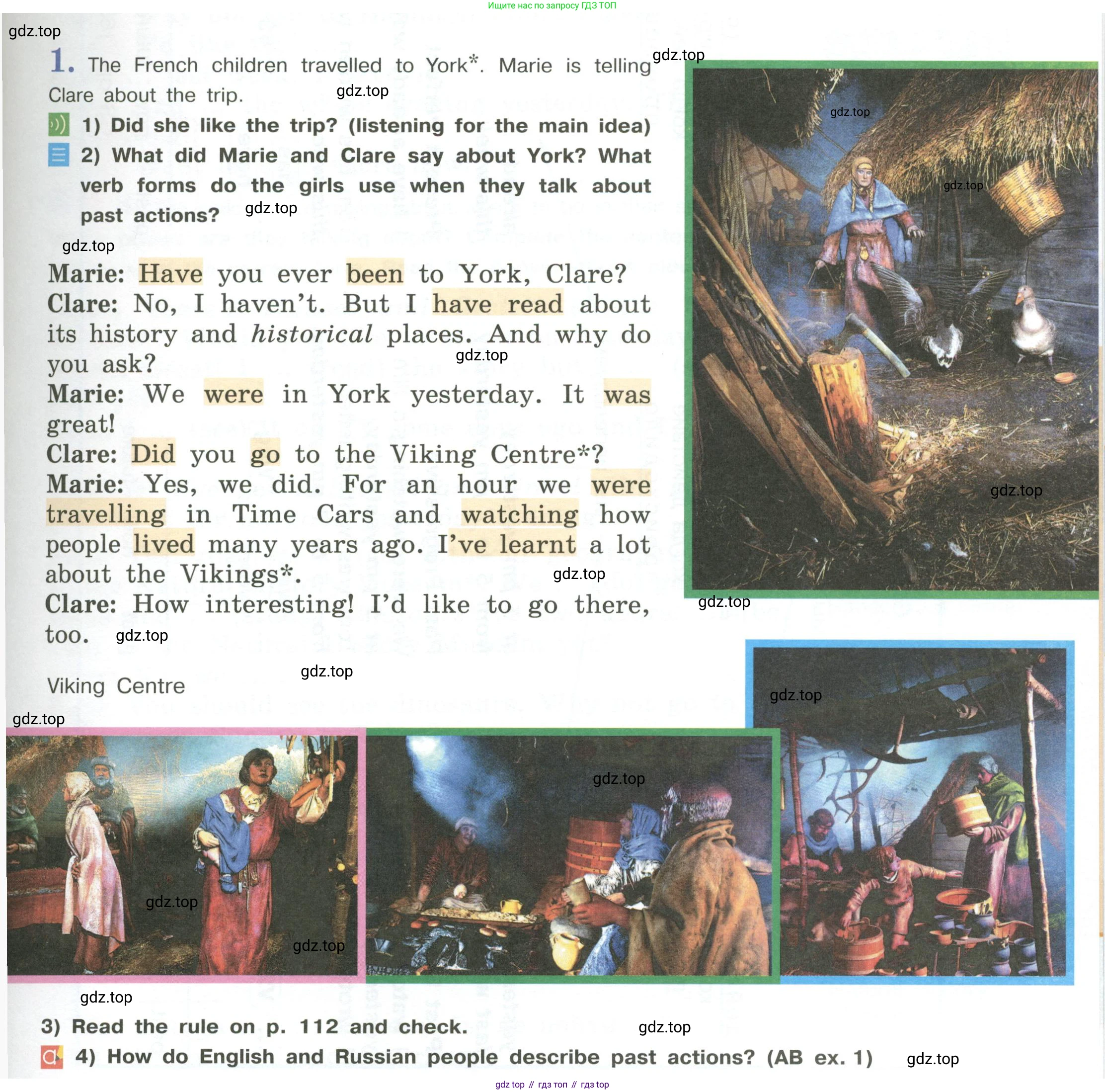 Английский язык (english), 5 класс Учебник (Student's book), авторы: Кузовлев Владимир Петрович (Kuzovlev Vladimir), Лапа Наталья Михайловна, Костина Ирина Павловна, Дуванова Ольга Викторовна, Кузнецова Елена Вячеславовна, издательство Просвещение, Москва, 2023, страница 111, номер 1, Условие