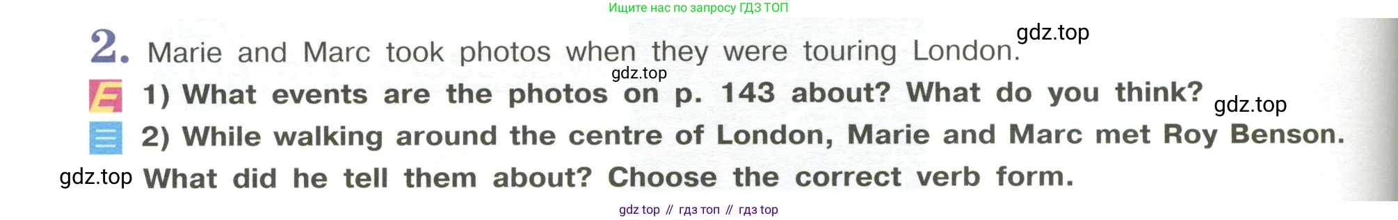 Английский язык (english), 5 класс Учебник (Student's book), авторы: Кузовлев Владимир Петрович (Kuzovlev Vladimir), Лапа Наталья Михайловна, Костина Ирина Павловна, Дуванова Ольга Викторовна, Кузнецова Елена Вячеславовна, издательство Просвещение, Москва, 2023, страница 142, номер 2, Условие