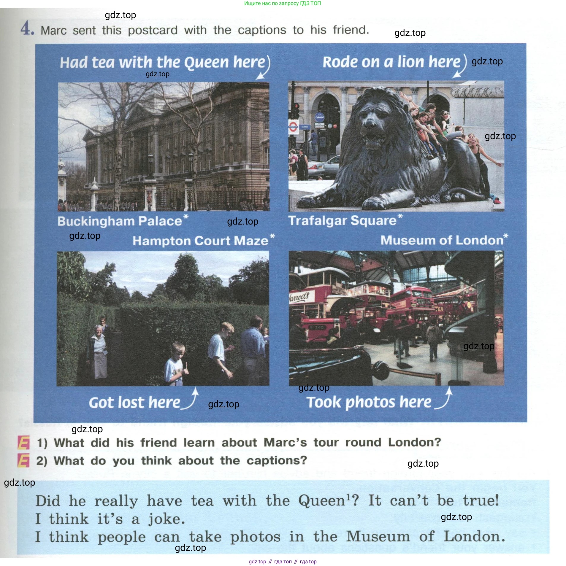 Английский язык (english), 5 класс Учебник (Student's book), авторы: Кузовлев Владимир Петрович (Kuzovlev Vladimir), Лапа Наталья Михайловна, Костина Ирина Павловна, Дуванова Ольга Викторовна, Кузнецова Елена Вячеславовна, издательство Просвещение, Москва, 2023, страница 147, номер 4, Условие