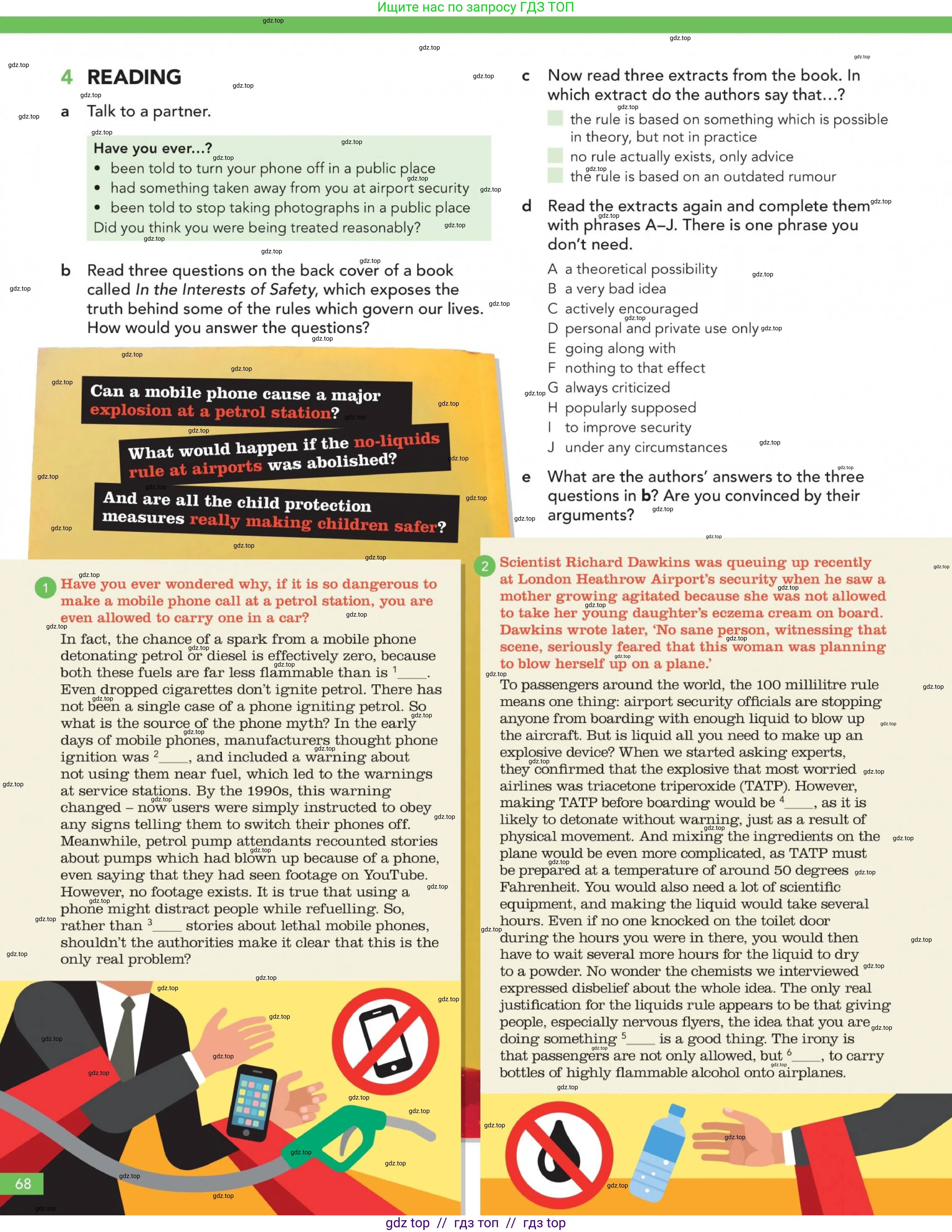Английский язык (english), 5-11 класс Учебник (Student's book), авторы: Latham-Koenig Christina, Oxenden Clive, Lambert Jerry, Chomacki Kate, издательство Oxford University Press, Москва, 2019, белого цвета, страница 68