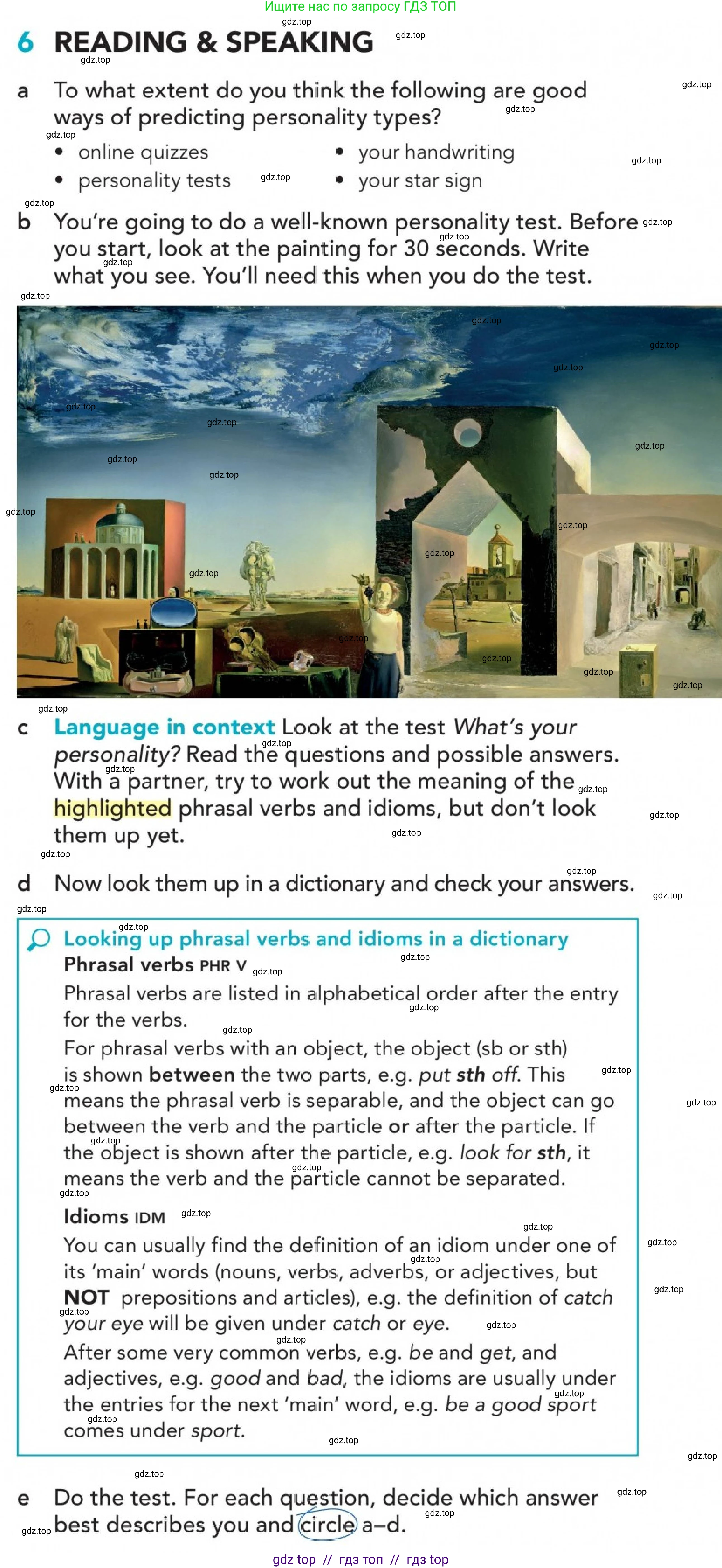Английский язык (english), 5-11 класс Учебник (Student's book), авторы: Latham-Koenig Christina, Oxenden Clive, Lambert Jerry, Chomacki Kate, издательство Oxford University Press, Москва, 2019, белого цвета, страница 8, номер 6, Условие