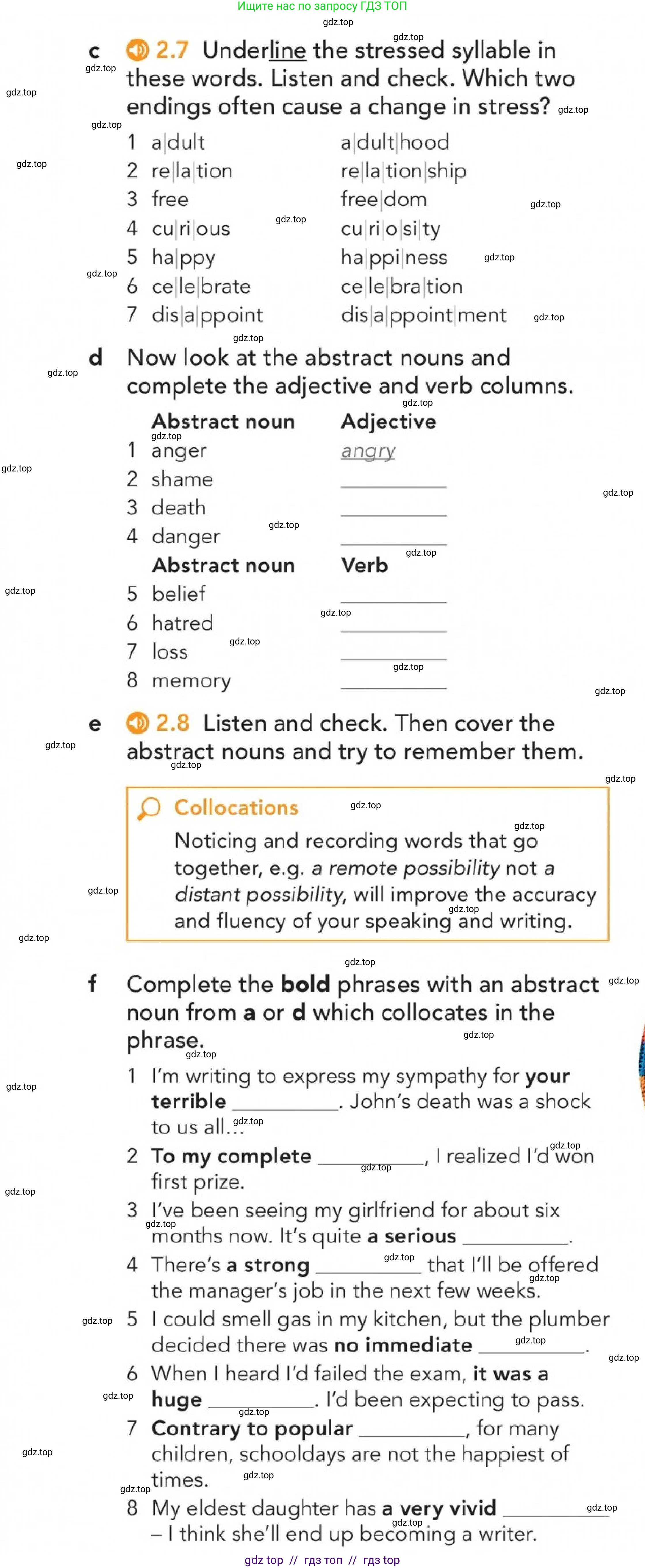 Английский язык (english), 5-11 класс Учебник (Student's book), авторы: Latham-Koenig Christina, Oxenden Clive, Lambert Jerry, Chomacki Kate, издательство Oxford University Press, Москва, 2019, белого цвета, страница 18, номер 6, Условие (продолжение 2)