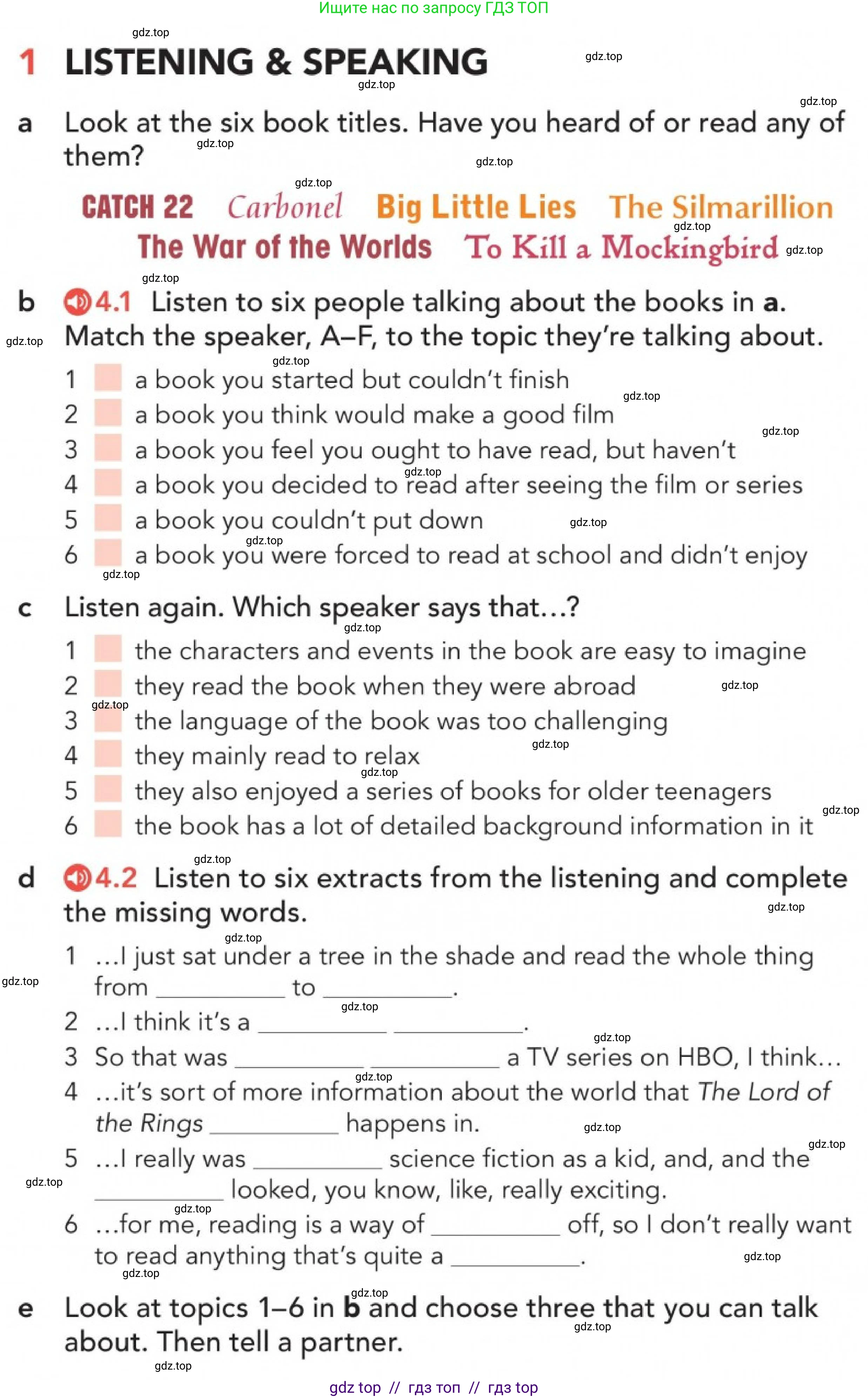 Английский язык (english), 5-11 класс Учебник (Student's book), авторы: Latham-Koenig Christina, Oxenden Clive, Lambert Jerry, Chomacki Kate, издательство Oxford University Press, Москва, 2019, белого цвета, страница 36, номер 1, Условие