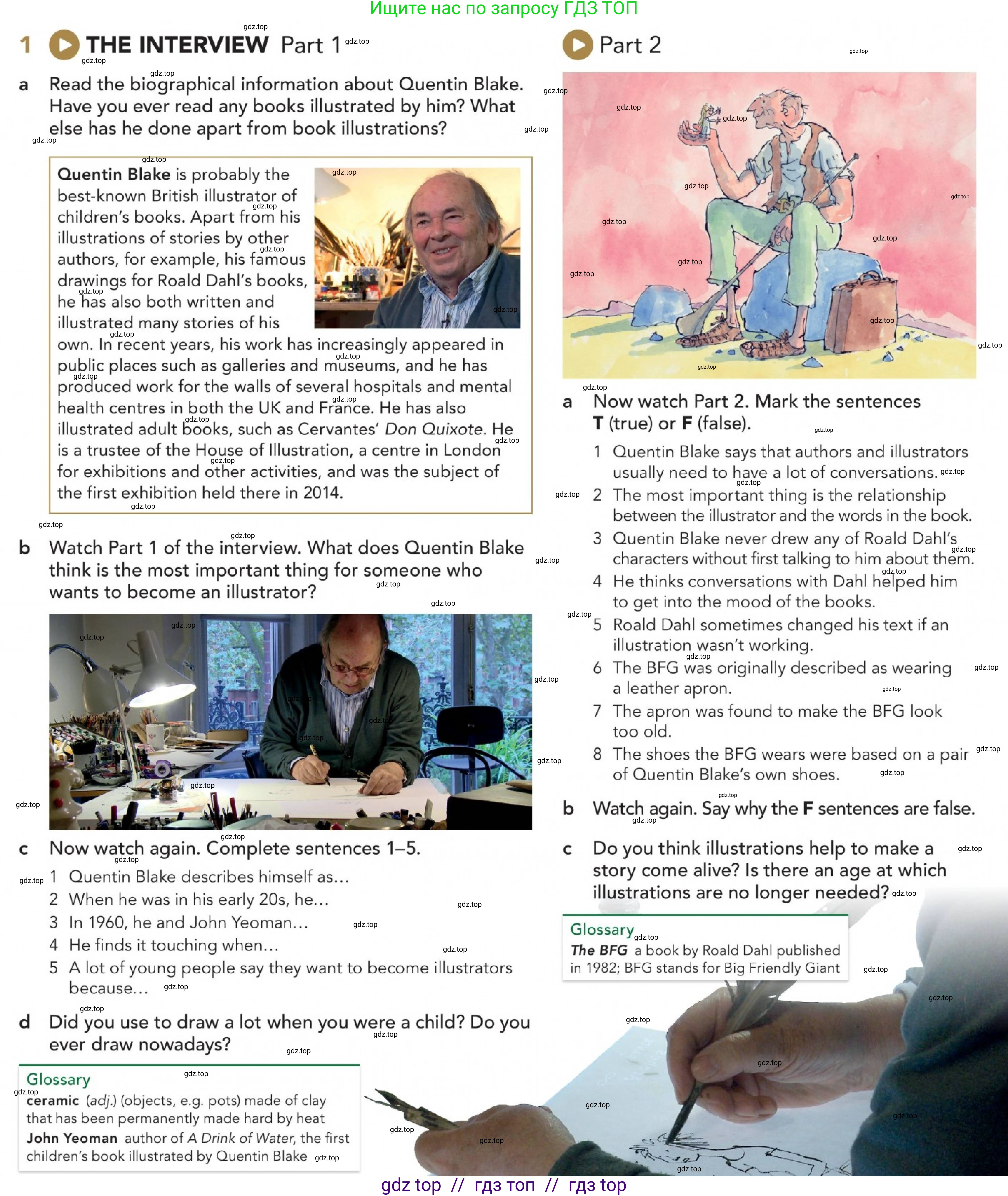Английский язык (english), 5-11 класс Учебник (Student's book), авторы: Latham-Koenig Christina, Oxenden Clive, Lambert Jerry, Chomacki Kate, издательство Oxford University Press, Москва, 2019, белого цвета, страница 74, номер 1, Условие