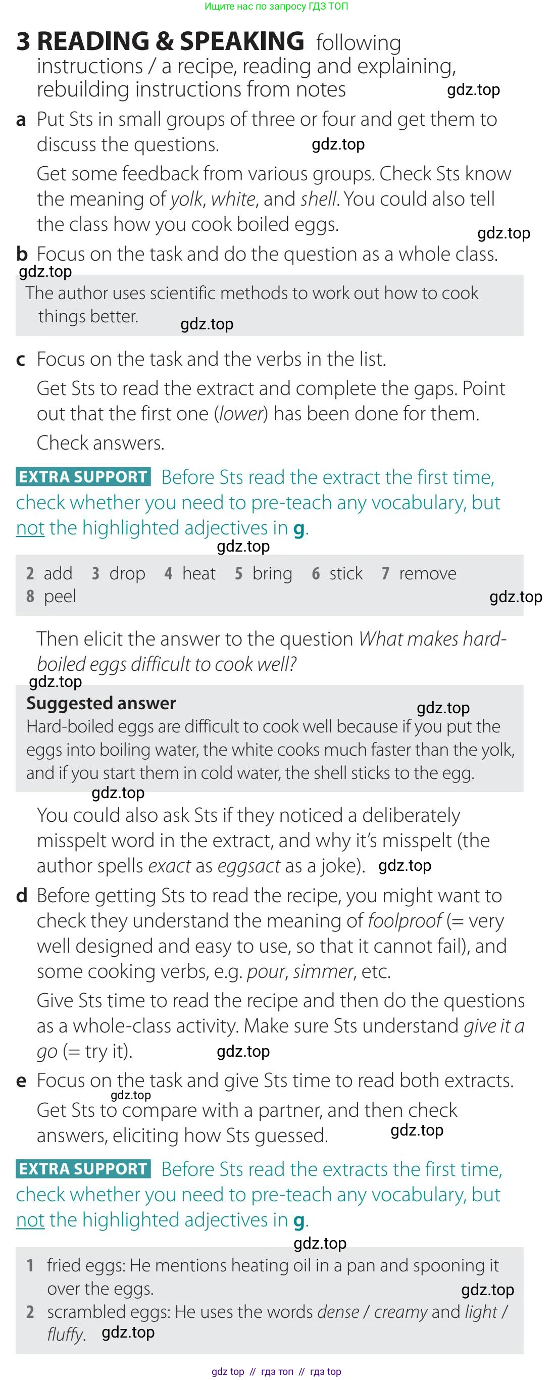 Английский язык (english), 5-11 класс Учебник (Student's book), авторы: Latham-Koenig Christina, Oxenden Clive, Lambert Jerry, Chomacki Kate, издательство Oxford University Press, Москва, 2019, белого цвета, страница 90, номер 3, Teacher's Guide