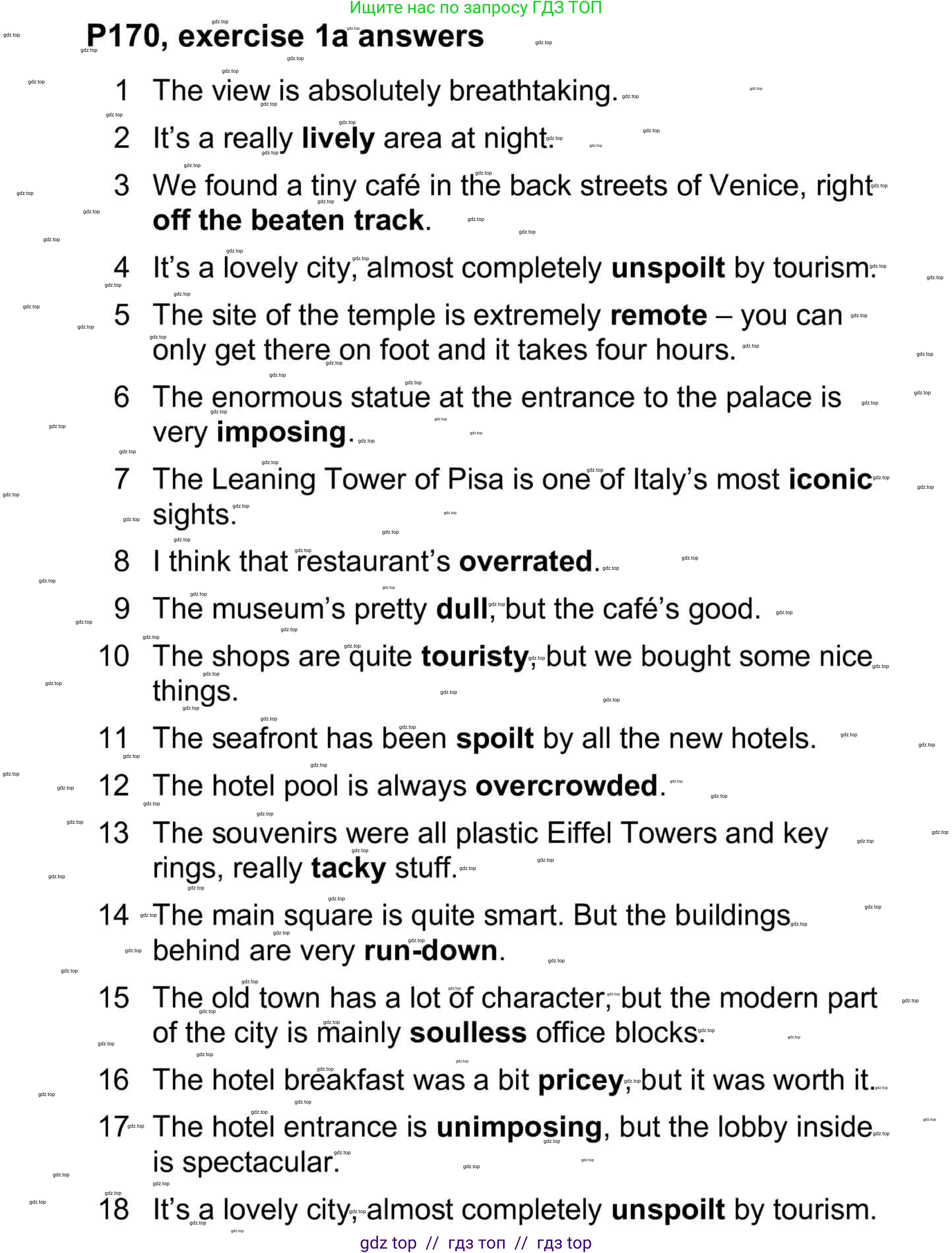 Английский язык (english), 5-11 класс Учебник (Student's book), авторы: Latham-Koenig Christina, Oxenden Clive, Lambert Jerry, Chomacki Kate, издательство Oxford University Press, Москва, 2019, белого цвета, страница 81, номер 2, Answers (продолжение 3)