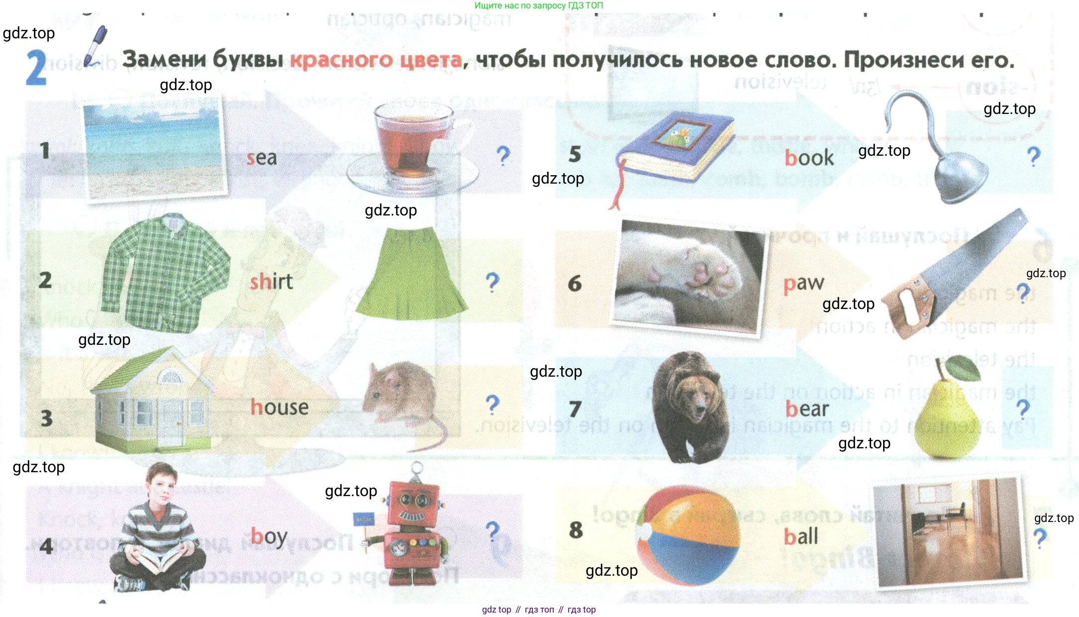 Английский язык (english), 5 класс Учебник (Student's book), авторы: Маневич Екатерина Гарьевна (Manevich Yekaterina), Полякова Анна Александровна (Polyakova Anna), Дули Дженни (Dooley Jenny), Эванс Вирджиния (Evans Virginia), издательство Просвещение, Москва, 2023, голубого цвета, страница 38, номер 2, Условие