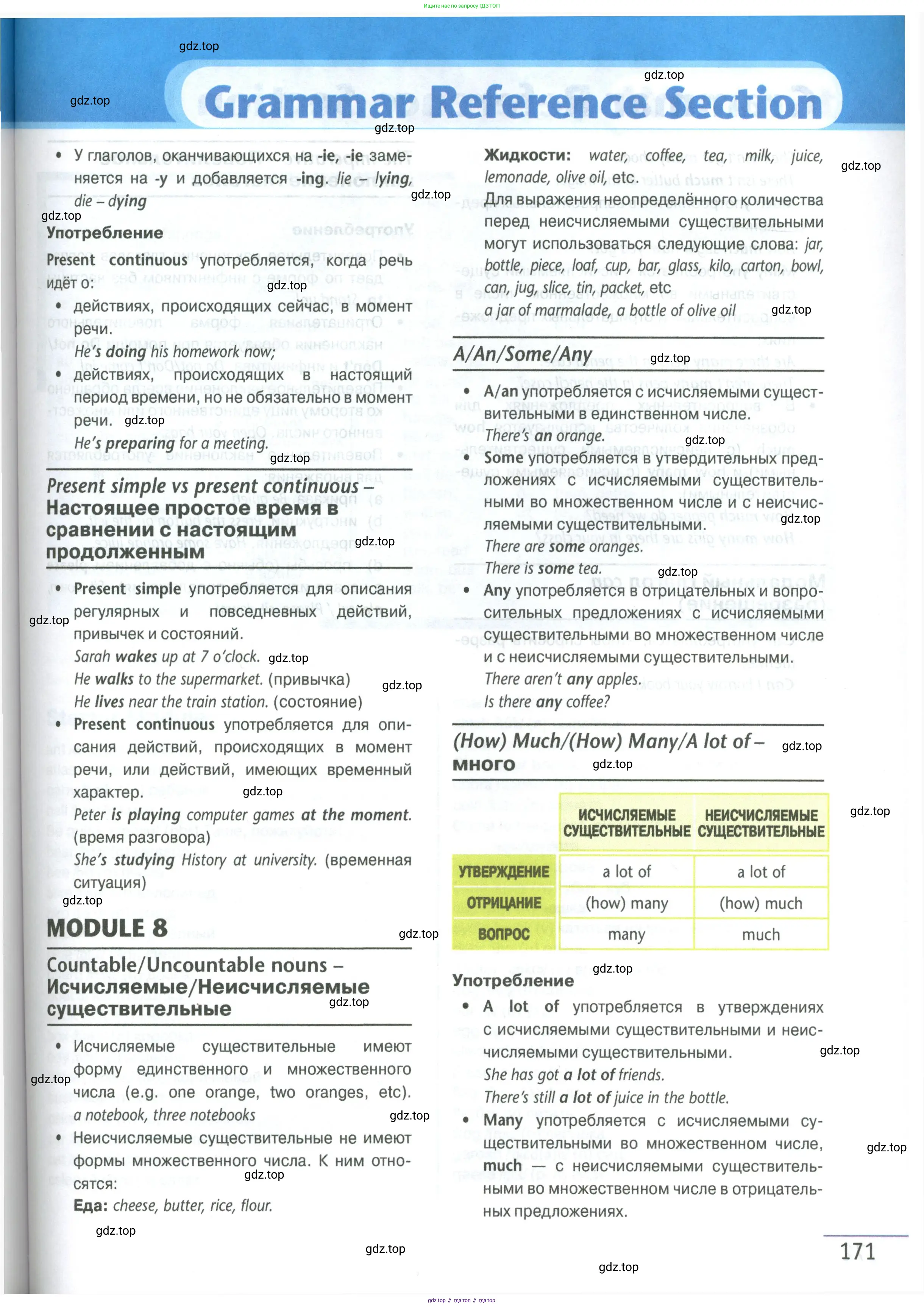 Английский язык (english), 5 класс Учебник (Student's book), авторы: Маневич Екатерина Гарьевна (Manevich Yekaterina), Полякова Анна Александровна (Polyakova Anna), Дули Дженни (Dooley Jenny), Эванс Вирджиния (Evans Virginia), издательство Просвещение, Москва, 2023, голубого цвета, страница 171