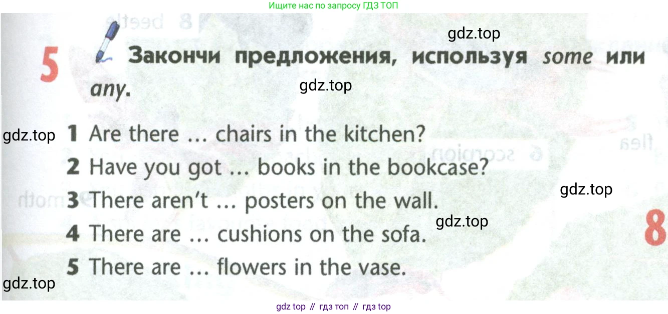 Английский язык (english), 5 класс Учебник (Student's book), авторы: Маневич Екатерина Гарьевна (Manevich Yekaterina), Полякова Анна Александровна (Polyakova Anna), Дули Дженни (Dooley Jenny), Эванс Вирджиния (Evans Virginia), издательство Просвещение, Москва, 2023, голубого цвета, страница 91, номер 5, Условие