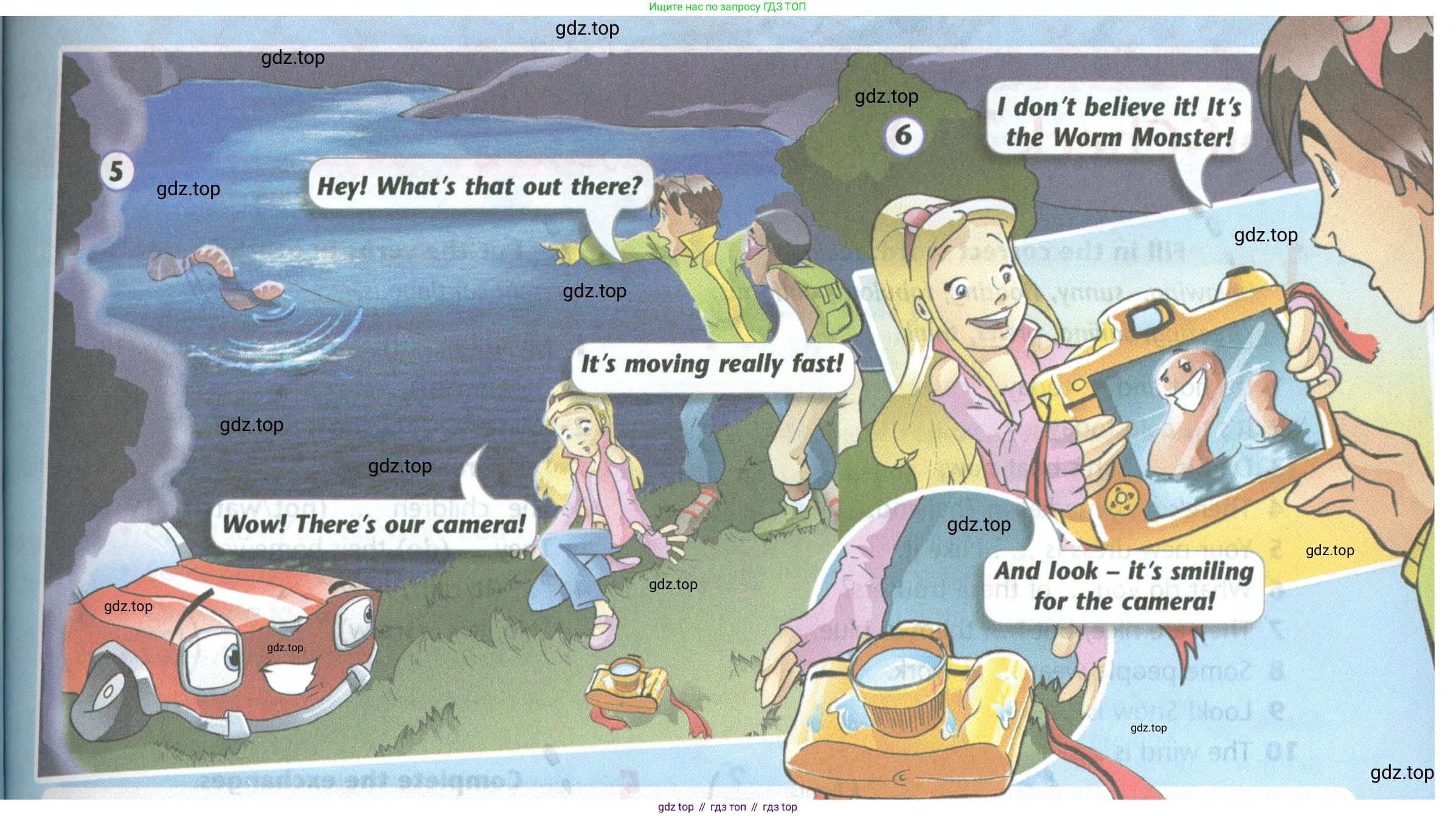 Английский язык (english), 5 класс Учебник (Student's book), авторы: Маневич Екатерина Гарьевна (Manevich Yekaterina), Полякова Анна Александровна (Polyakova Anna), Дули Дженни (Dooley Jenny), Эванс Вирджиния (Evans Virginia), издательство Просвещение, Москва, 2023, голубого цвета, страница 141, номер 1, Условие (продолжение 3)
