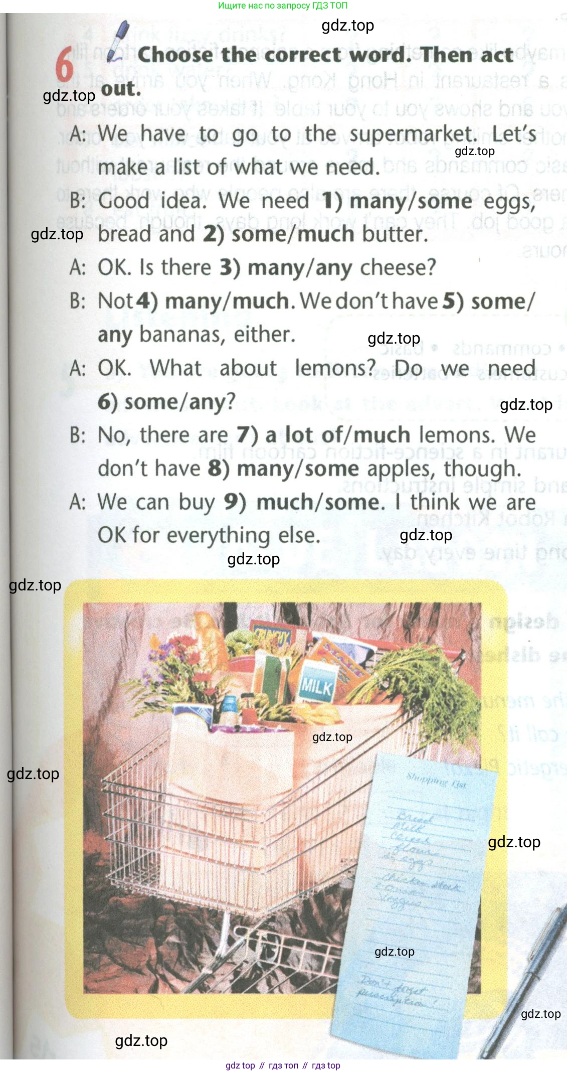 Английский язык (english), 5 класс Учебник (Student's book), авторы: Маневич Екатерина Гарьевна (Manevich Yekaterina), Полякова Анна Александровна (Polyakova Anna), Дули Дженни (Dooley Jenny), Эванс Вирджиния (Evans Virginia), издательство Просвещение, Москва, 2023, голубого цвета, страница 147, номер 6, Условие