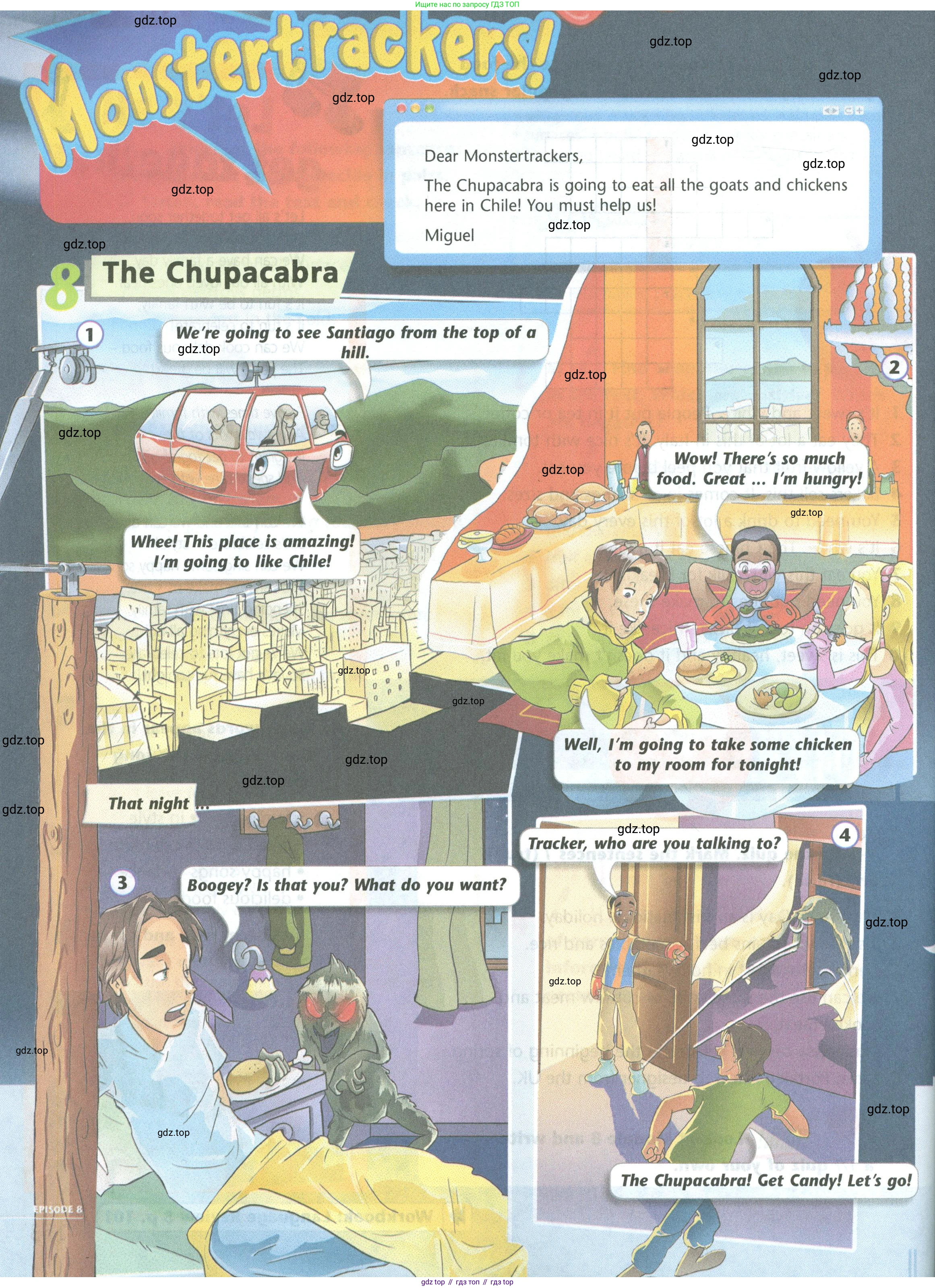 Английский язык (english), 5 класс Учебник (Student's book), авторы: Маневич Екатерина Гарьевна (Manevich Yekaterina), Полякова Анна Александровна (Polyakova Anna), Дули Дженни (Dooley Jenny), Эванс Вирджиния (Evans Virginia), издательство Просвещение, Москва, 2023, голубого цвета, страница 155, номер 1, Условие (продолжение 2)