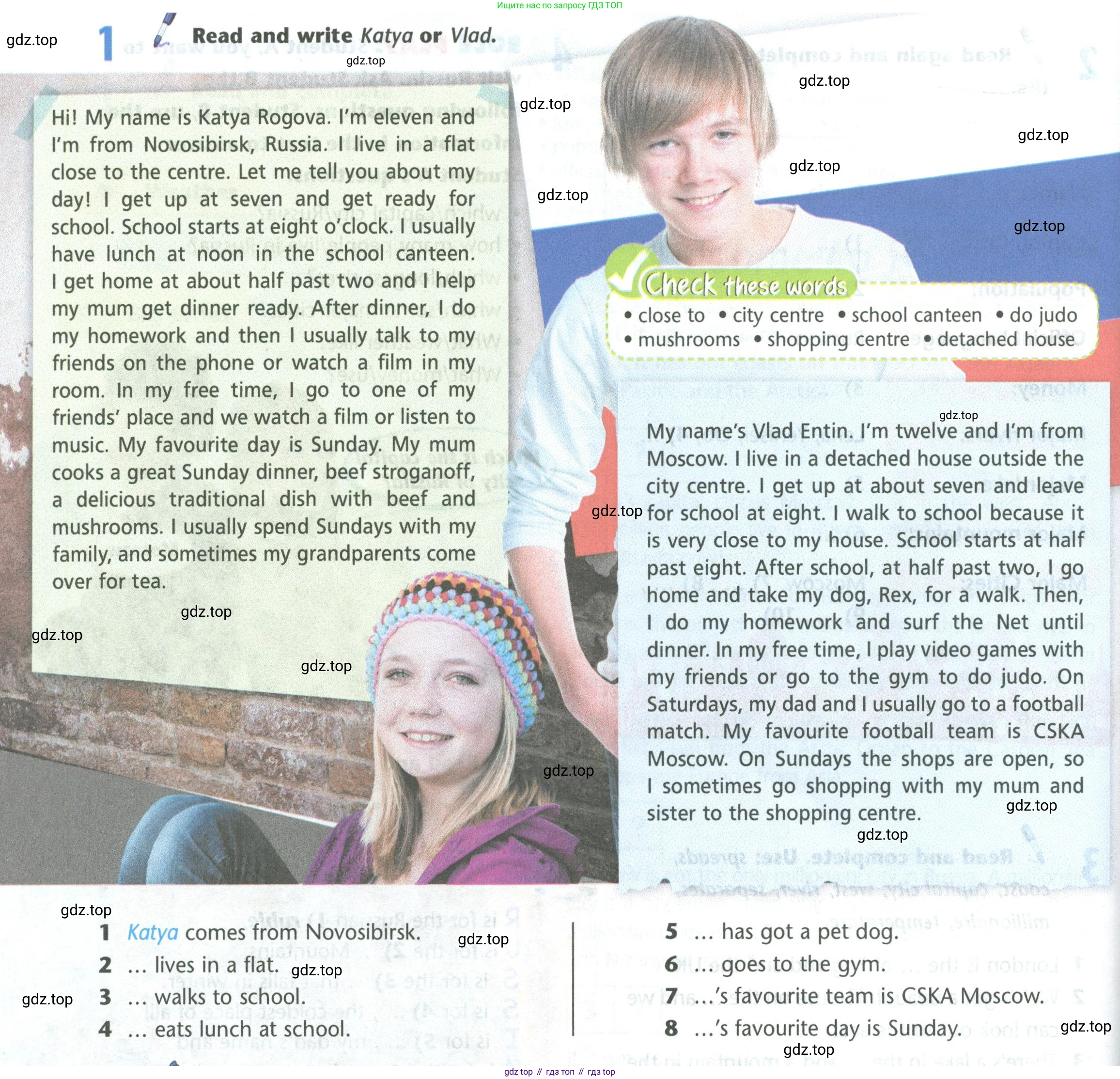 Английский язык (english), 5 класс Учебник (Student's book), авторы: Маневич Екатерина Гарьевна (Manevich Yekaterina), Полякова Анна Александровна (Polyakova Anna), Дули Дженни (Dooley Jenny), Эванс Вирджиния (Evans Virginia), издательство Просвещение, Москва, 2023, голубого цвета, страница 160, номер 1, Условие