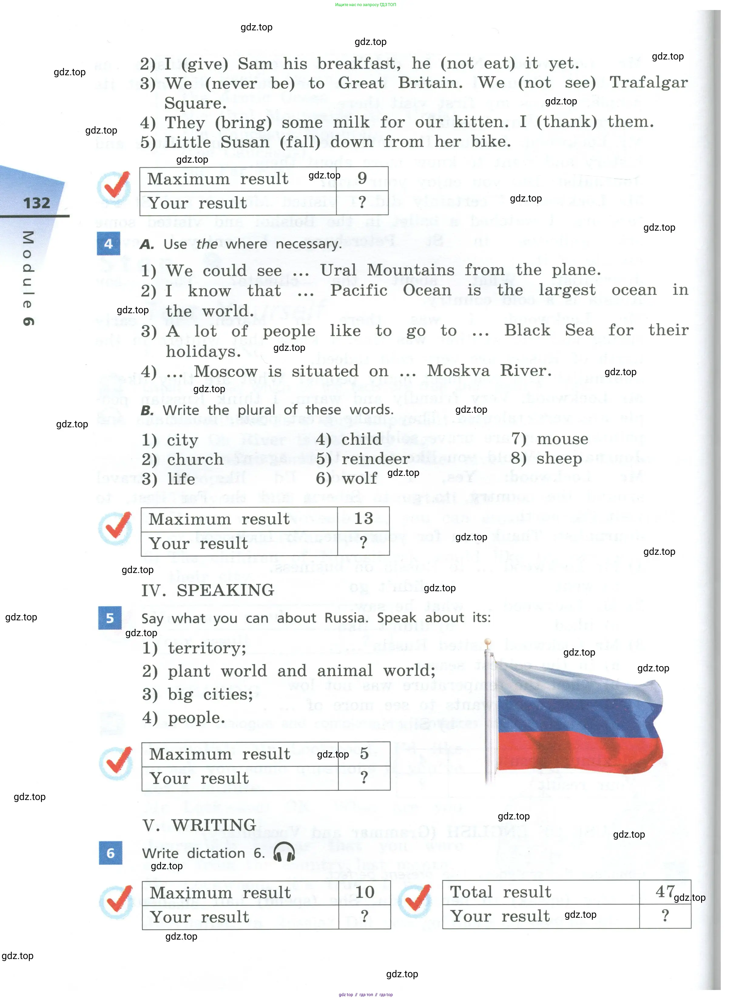 Английский язык (english), 5 класс Учебник, авторы: Афанасьева Ольга Васильевна (Afanasyeva Olga), Михеева Ирина Владимировна (Mikheeva Irina), Баранова Ксения Михайловна (Baranova Ksenia), издательство Просвещение, Москва, 2023, Часть 1, страница 132