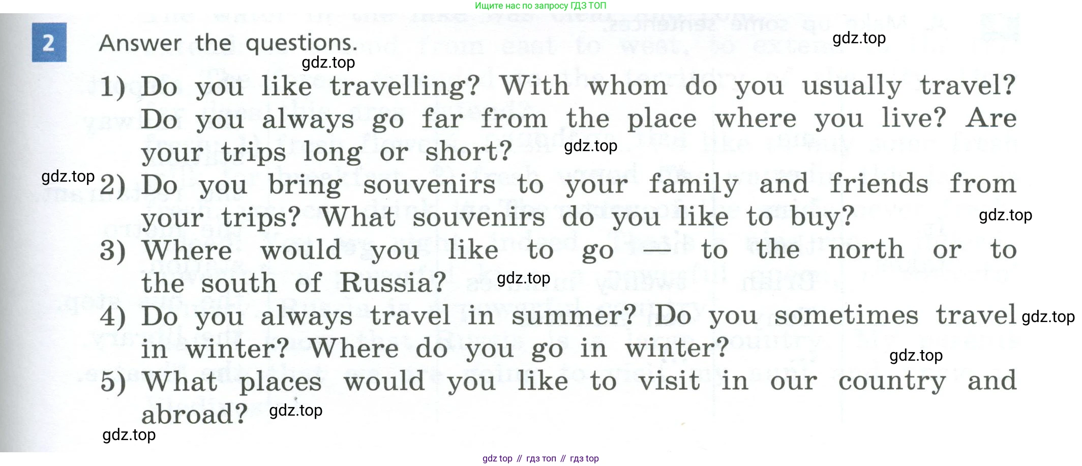 Английский язык (english), 5 класс Учебник, авторы: Афанасьева Ольга Васильевна (Afanasyeva Olga), Михеева Ирина Владимировна (Mikheeva Irina), Баранова Ксения Михайловна (Baranova Ksenia), издательство Просвещение, Москва, 2023, Часть 2, страница 93, номер 2, Учебник