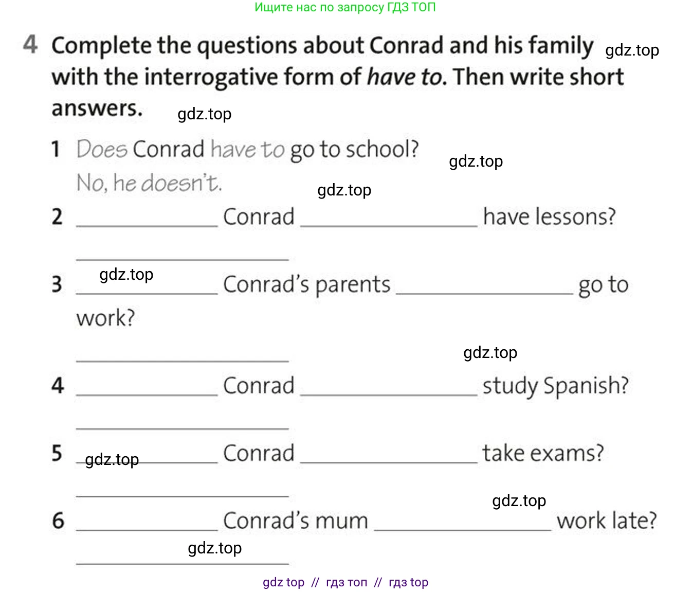 Английский язык (english), 5-7 класс Рабочая тетрадь (workbook), авторы: Фалла Тим (Falla Tim), Дэвис Пауль (A Davies Paul), издательство Oxford University Press, Any, 2017, бирюзового цвета, страница 21, номер 4, Условие